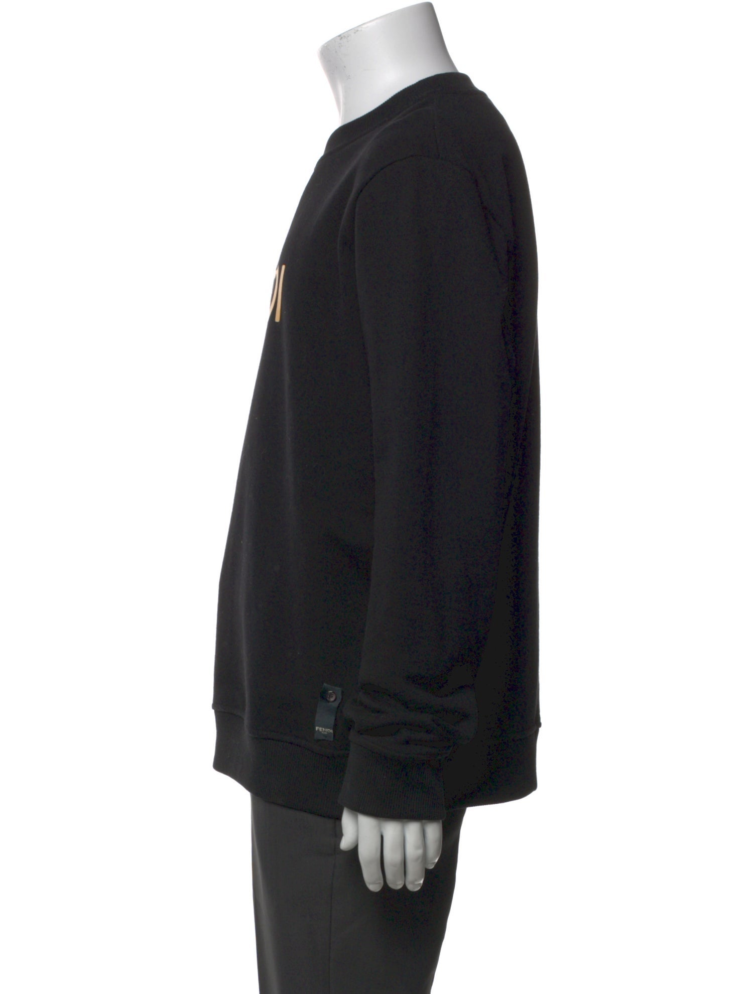 Fendi Signature Logo Graphic Print Sweatshirt