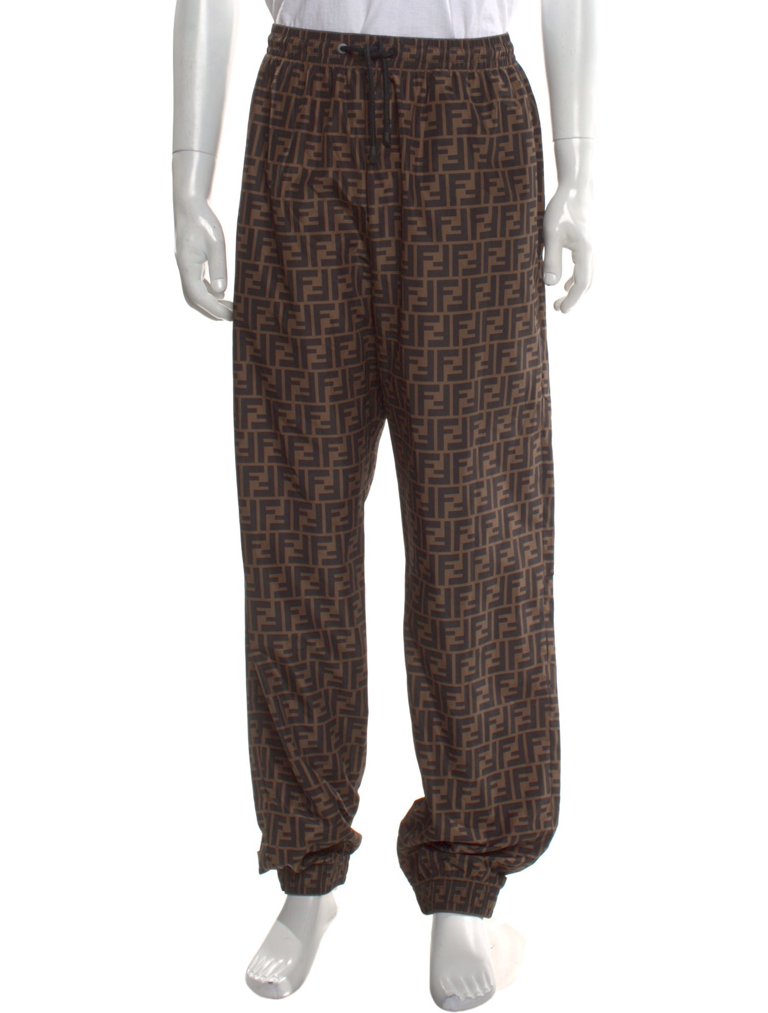 Fendi Zucca FF Logo Joggers