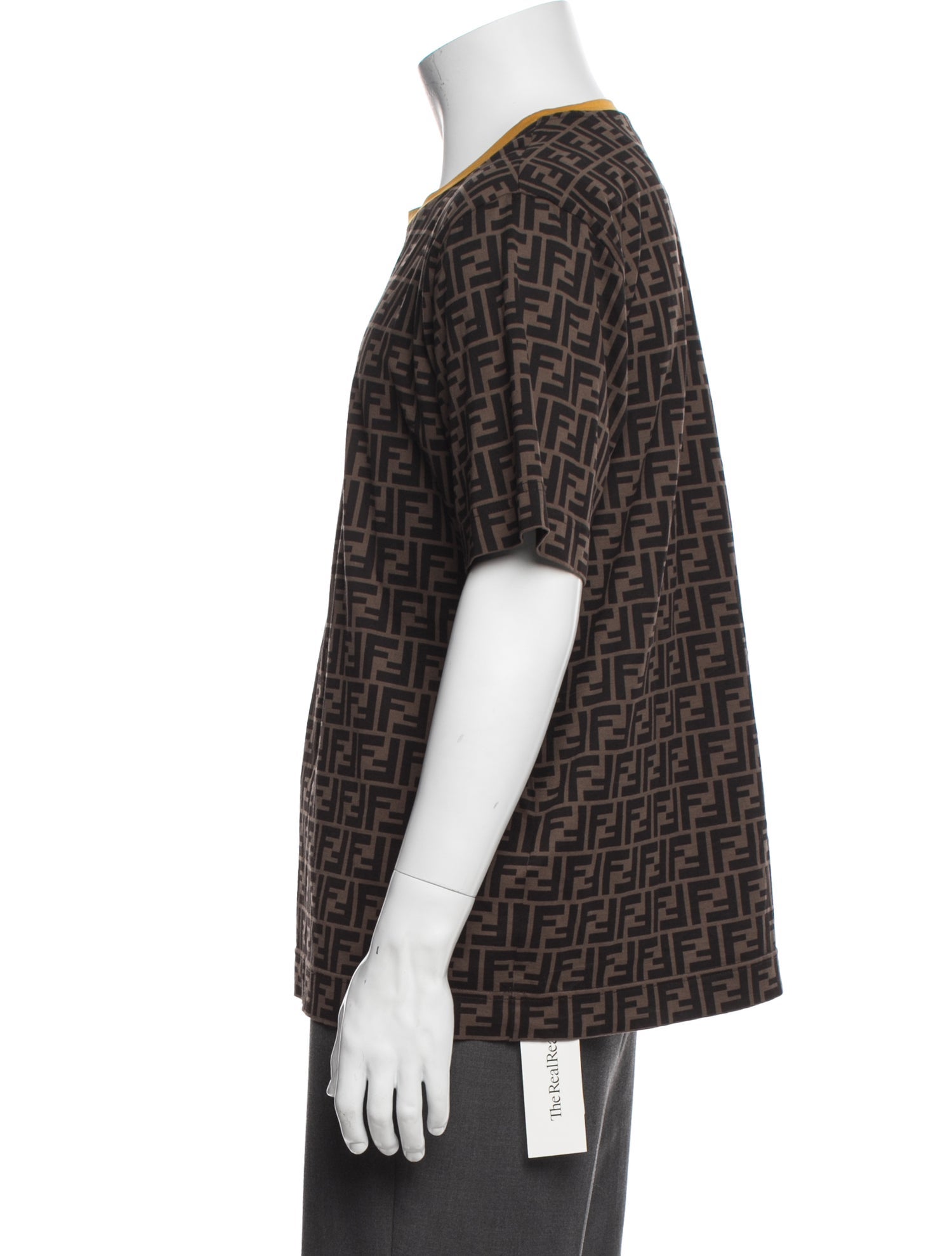 Fendi Zucca FF Logo Printed T-Shirt