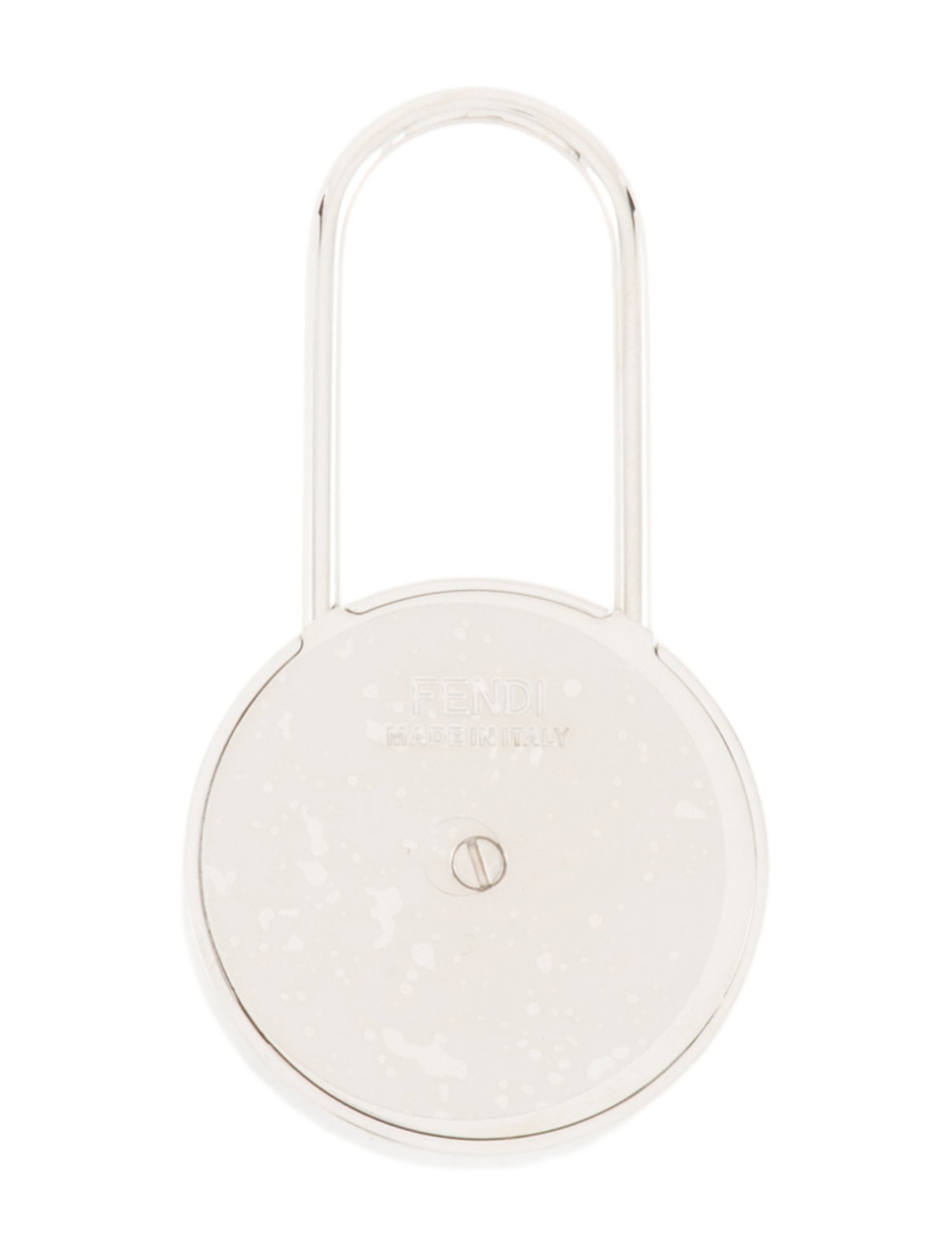 Fendi Metal Embossed Key Charm