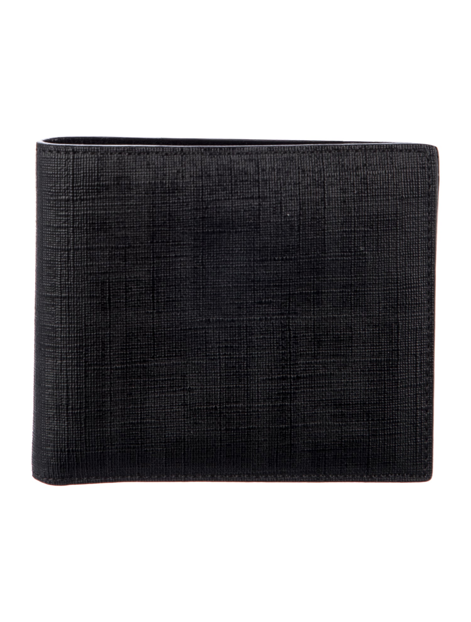 Fendi Zucca FF Logo Leather Bifold Wallet