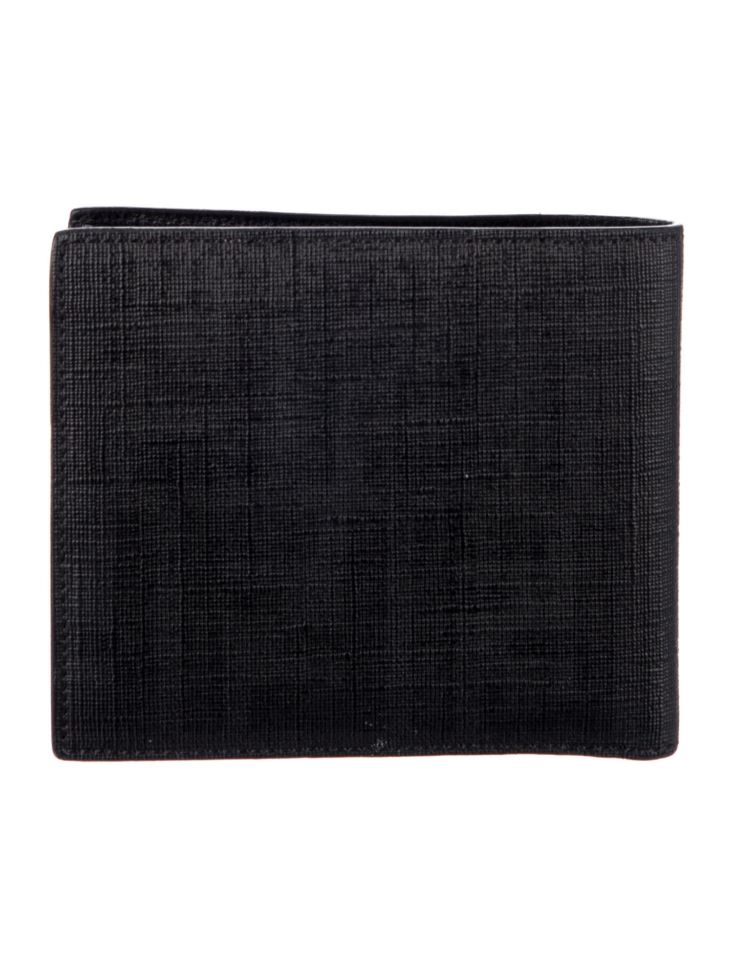 Fendi Zucca FF Logo Leather Bifold Wallet