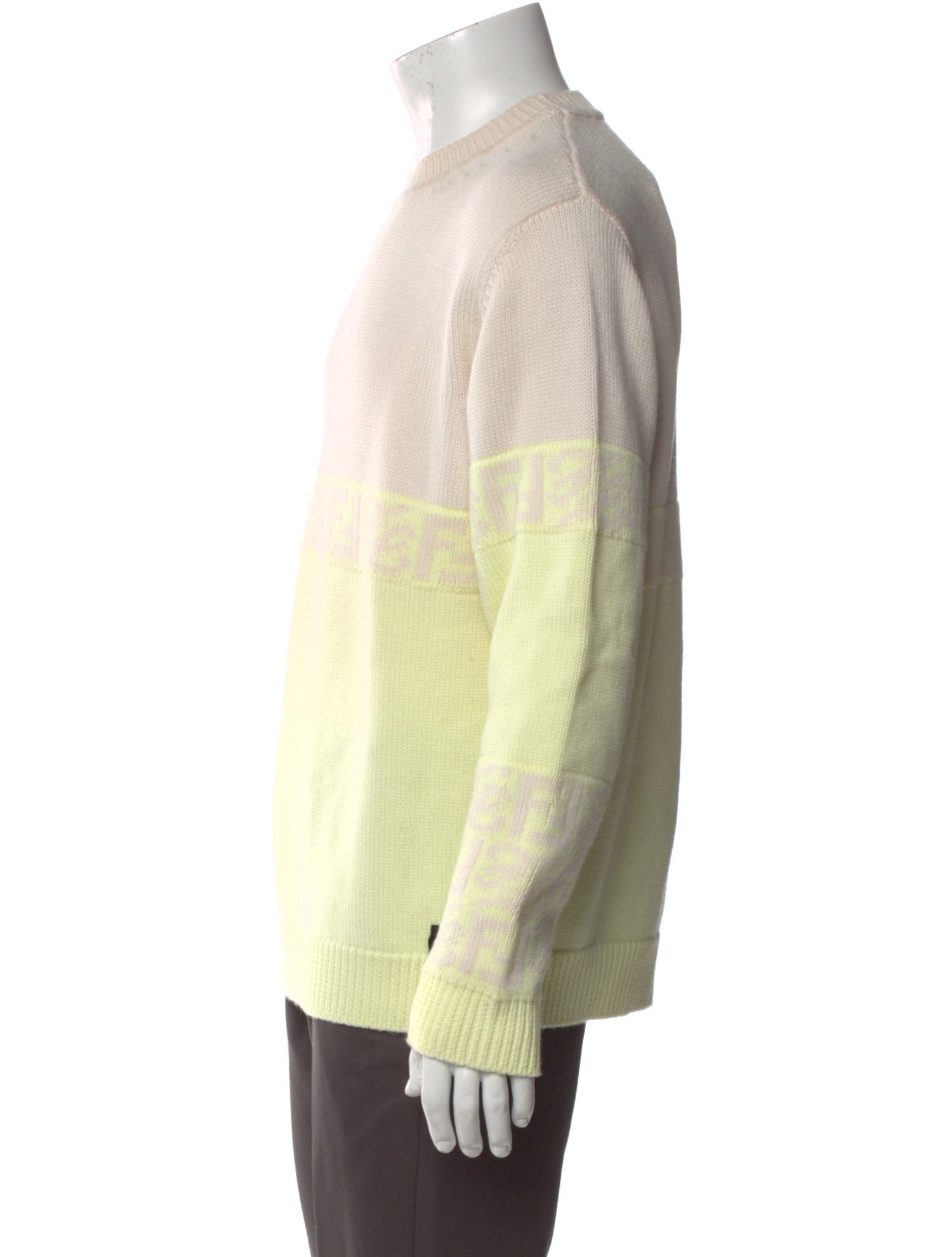 Fendi Zucchino FF Logo Wool Pullover