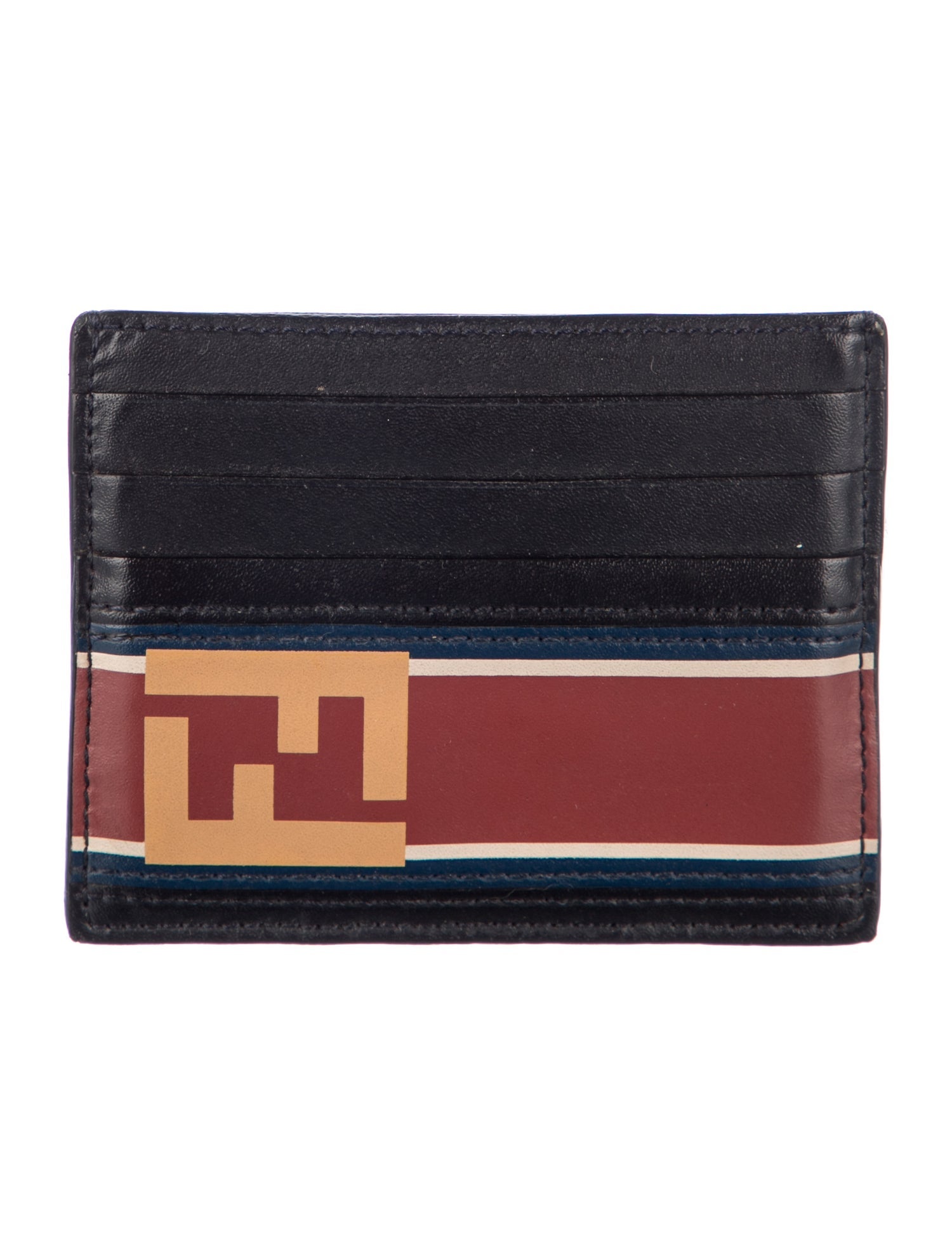 Fendi Leather Printed Wallet