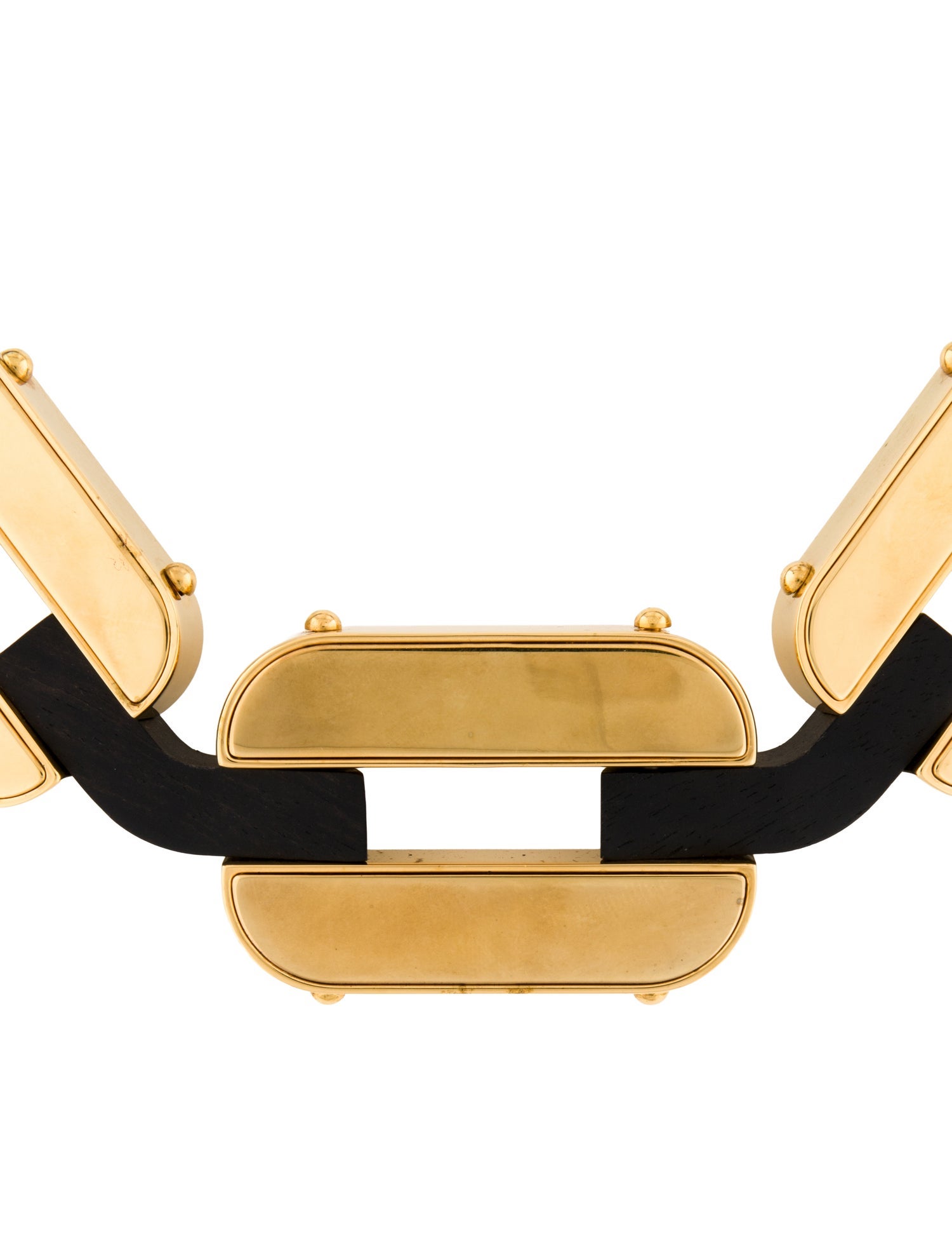 Fendi Leather Collar Necklace