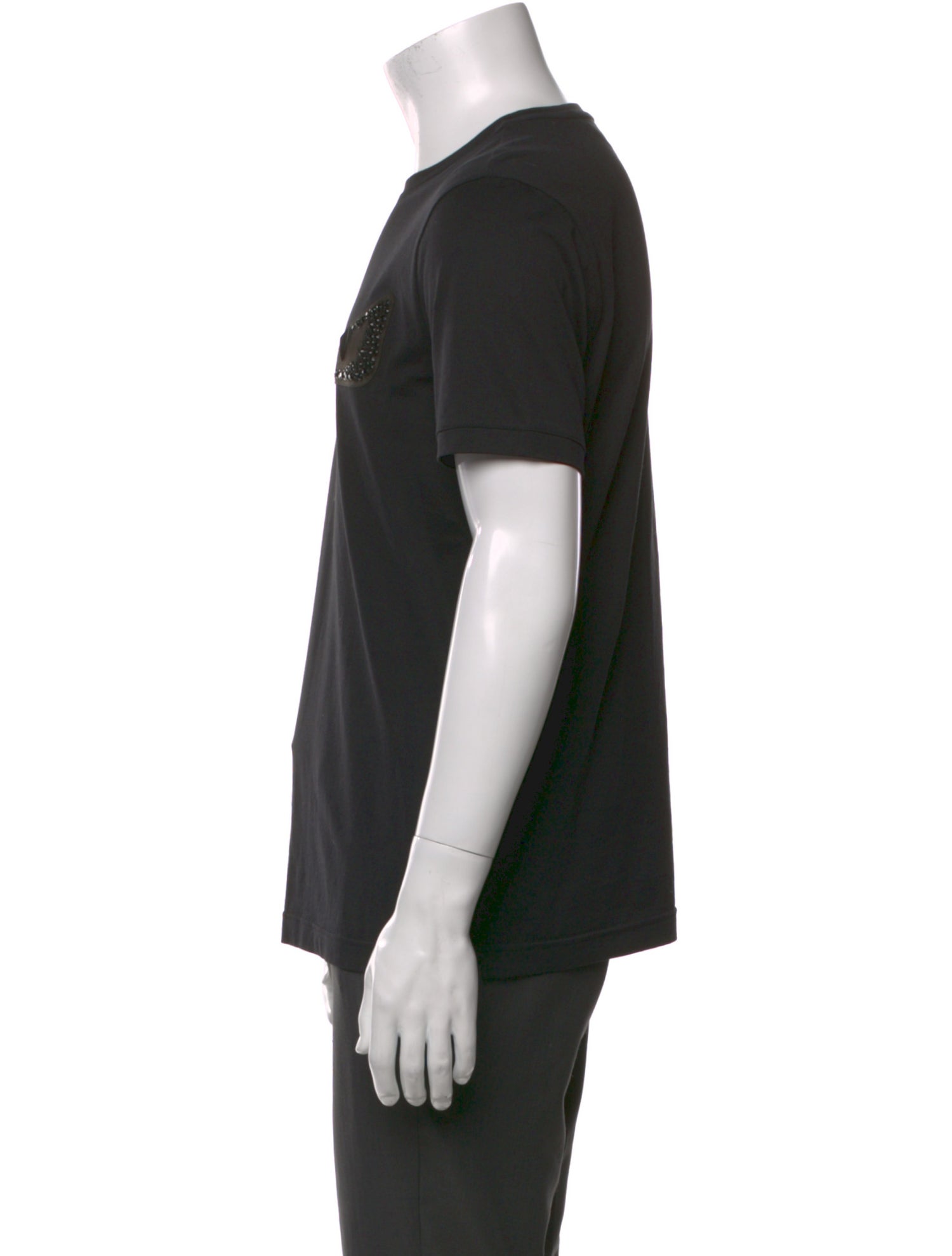 Fendi Monsters Motif Crew Neck T-Shirt