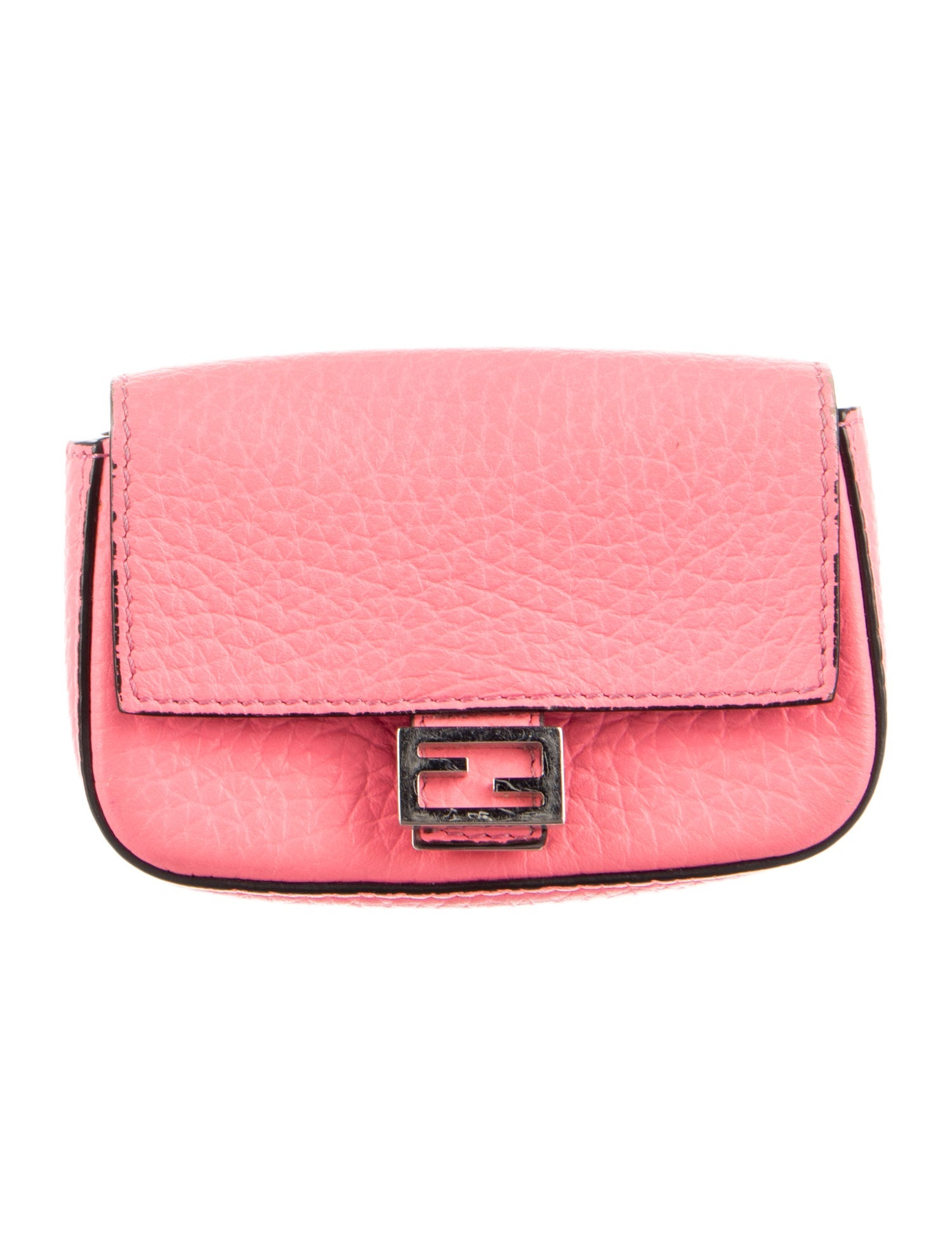 Fendi Leather Nano Baguette Bag Charm