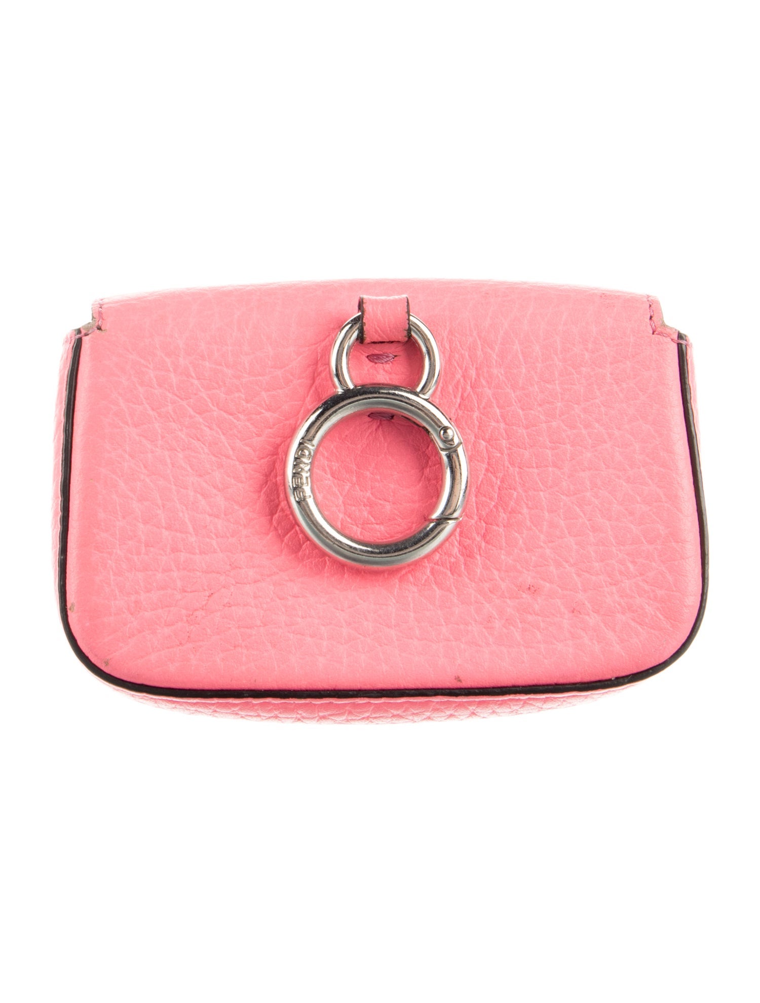 Fendi Leather Nano Baguette Bag Charm