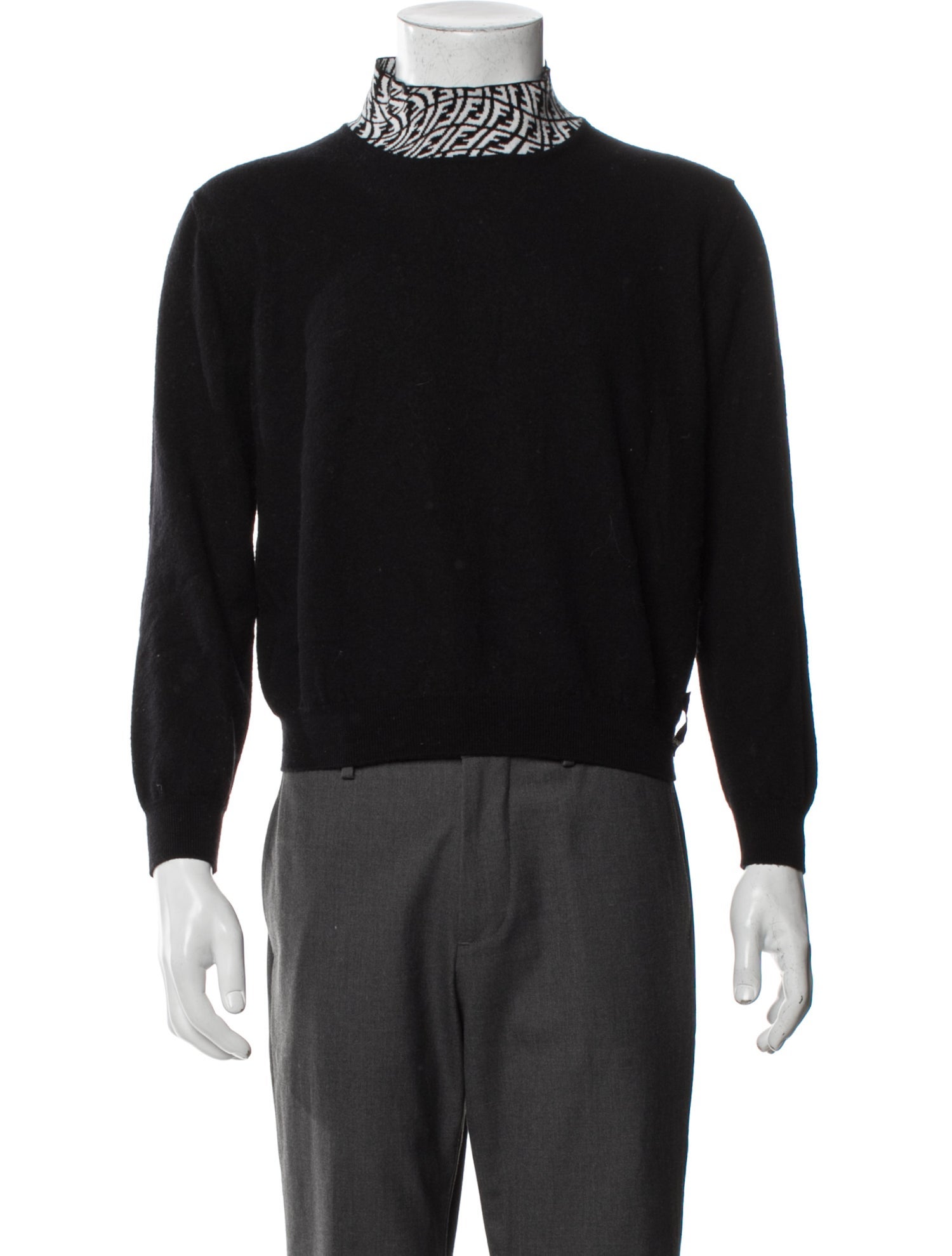Fendi Zucca FF Logo Wool Pullover