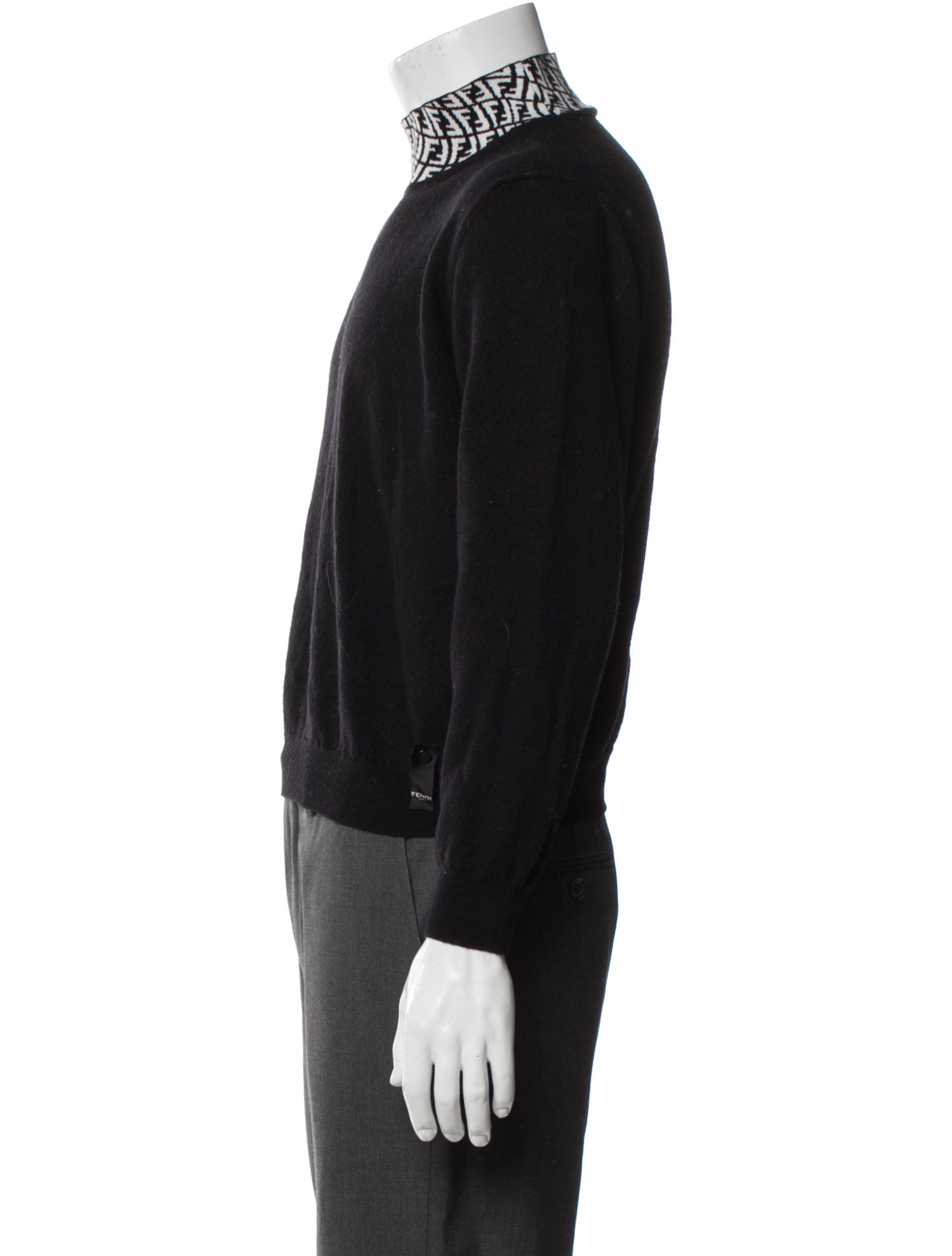 Fendi Zucca FF Logo Wool Pullover