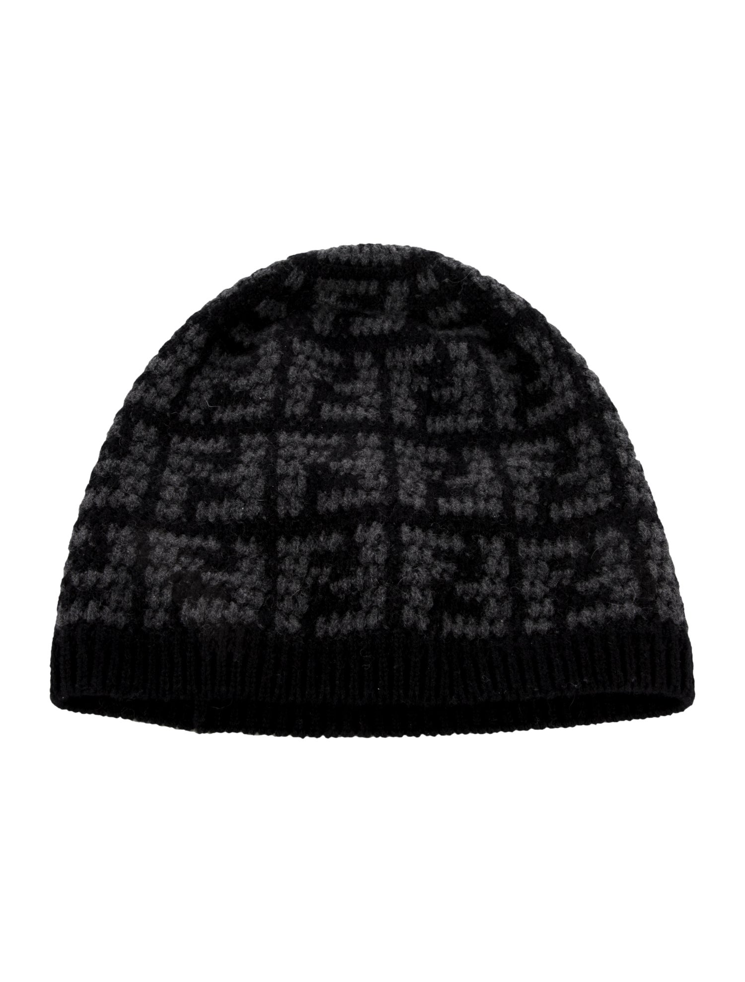 Fendi Cashmere Quilted Beanie w/Tags
