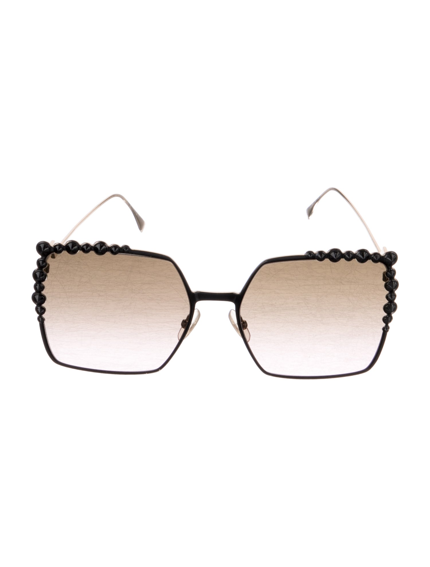 Fendi Square Gradient Sunglasses