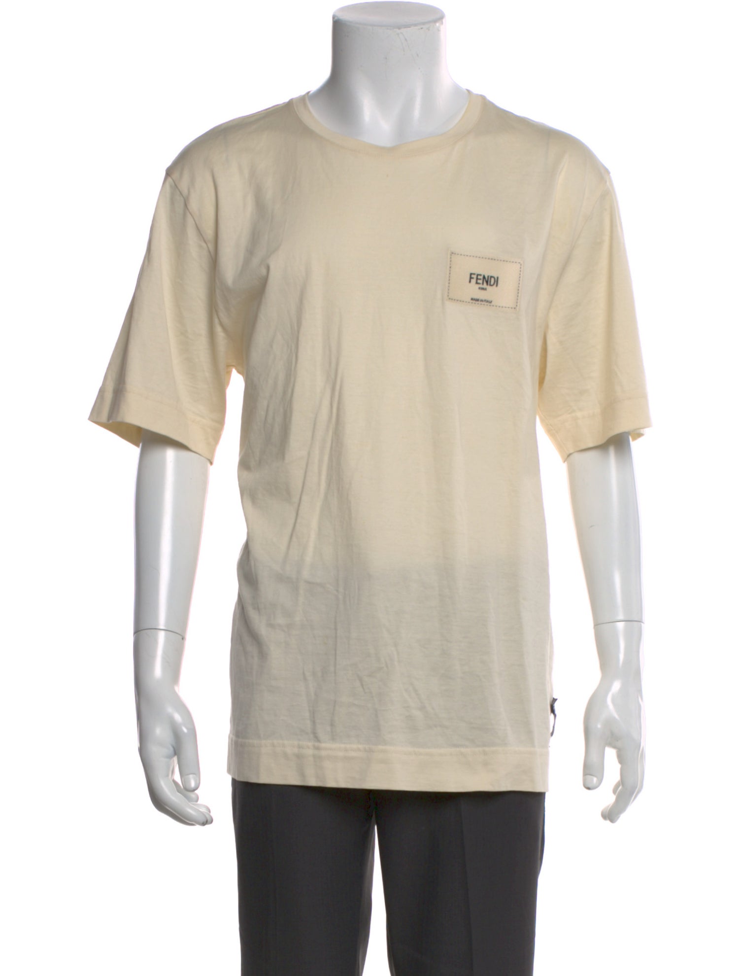 Fendi Graphic Print Crew Neck T-Shirt