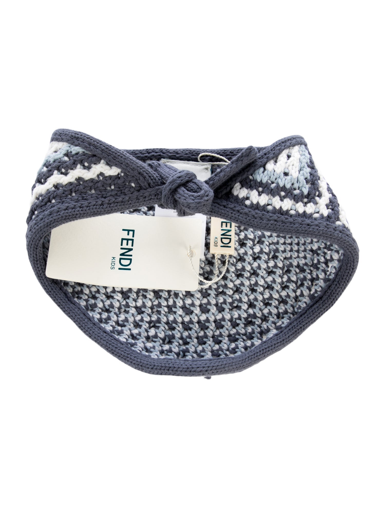 Fendi Infants Crochet Bandana w/Tags