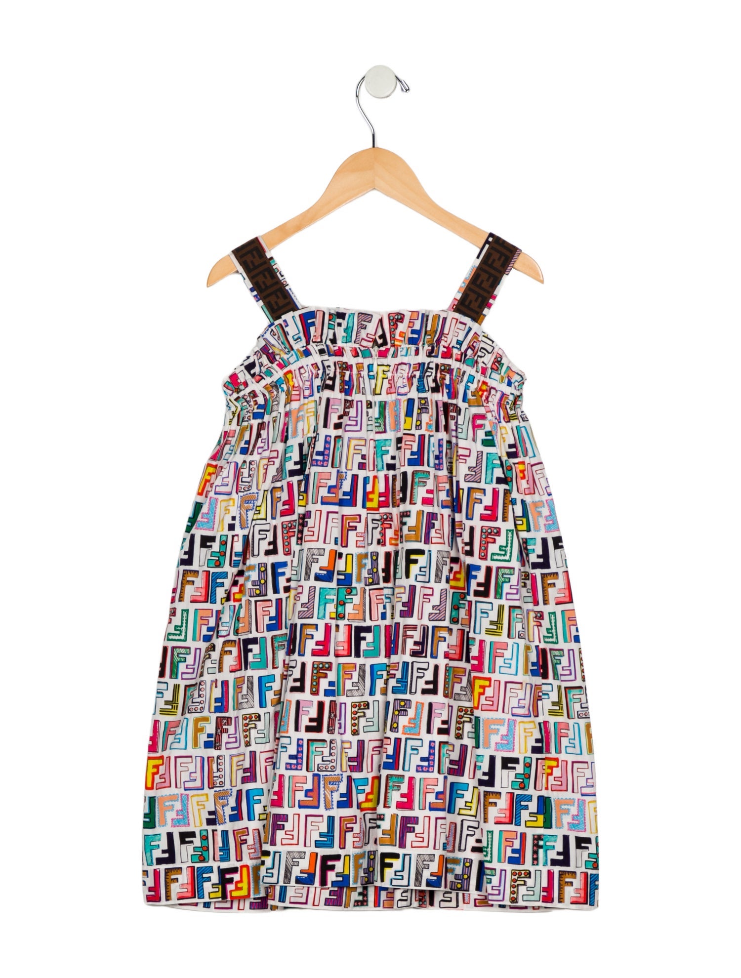 Fendi Girls FF Zucca Dress
