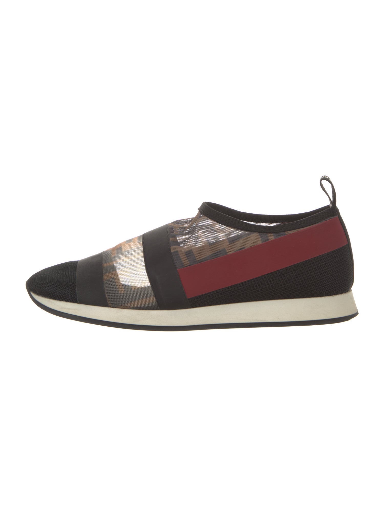 Fendi Zucca FF Logo Mesh Sneakers