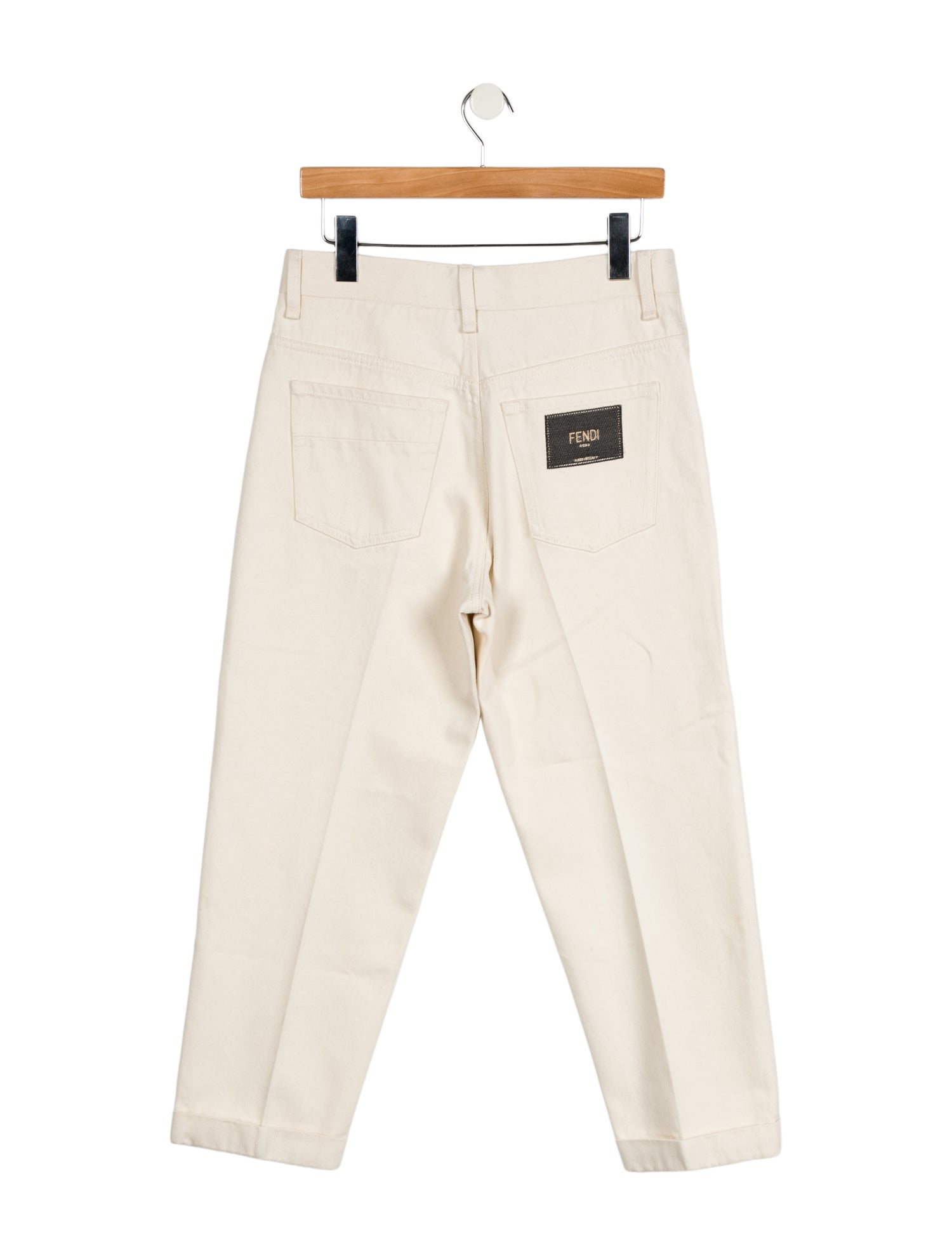 Fendi 2022 Straight-Leg Jeans