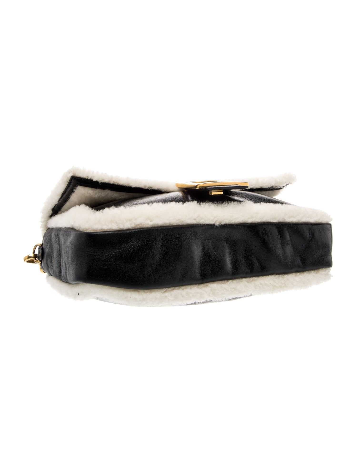 FENDI バゲット Fendi Leather Baguette Large - Black Shoulder Bags, Handbags