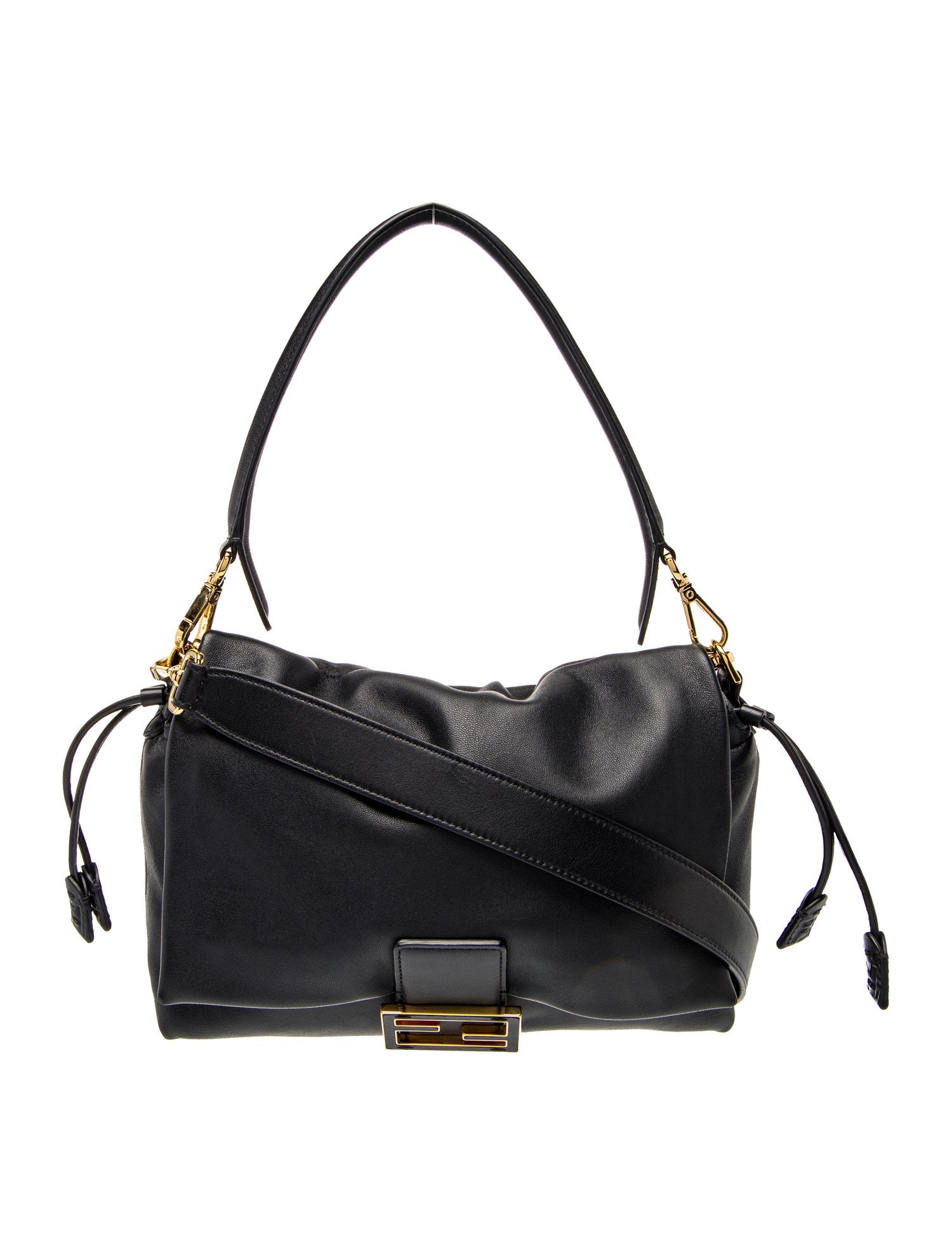 Fendi Leather Mamma Baguette Large 2025