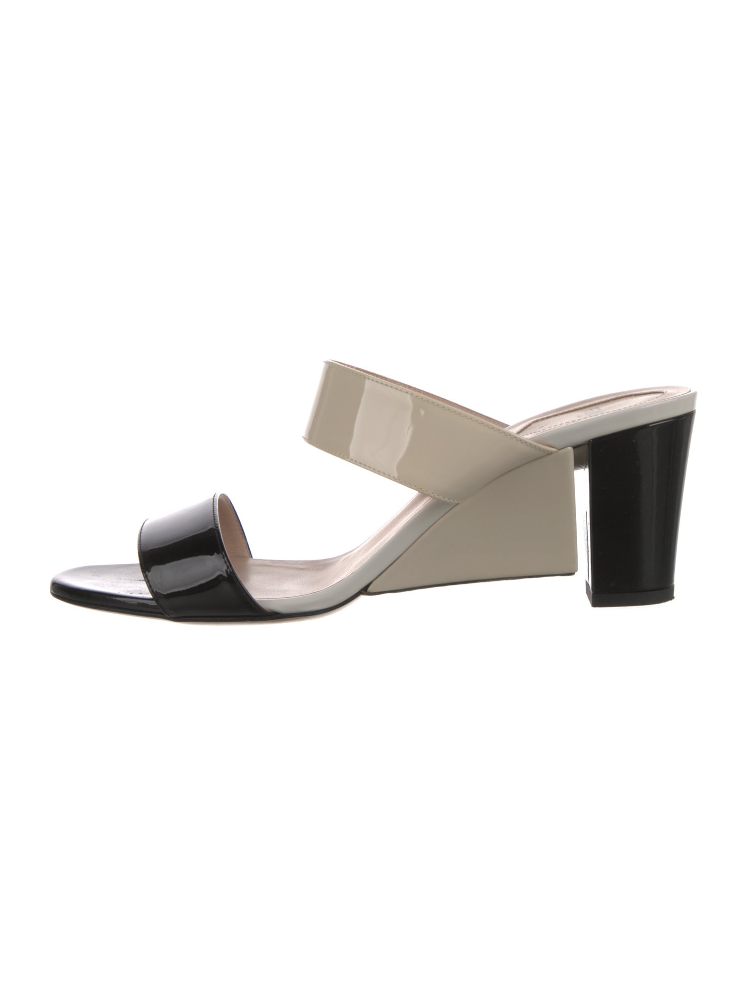 Fendi Patent Leather Slides
