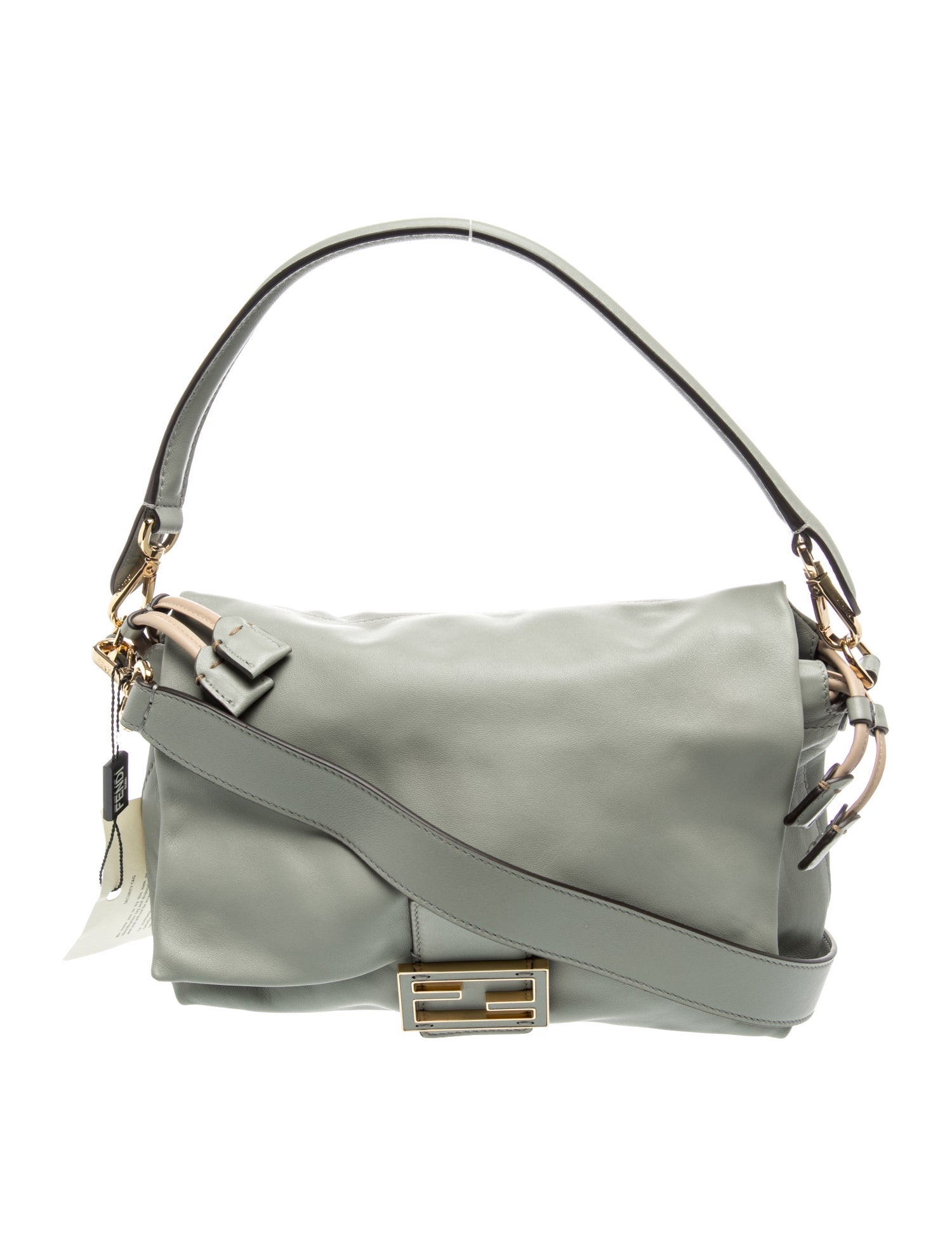 Fendi Leather Mamma Baguette Medium