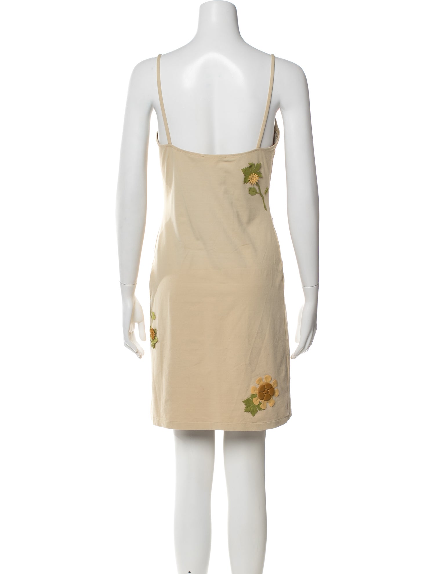 zara white lace mini dress White Embroidery Lace Mini Dress – Victoria Ronaldo main image 1