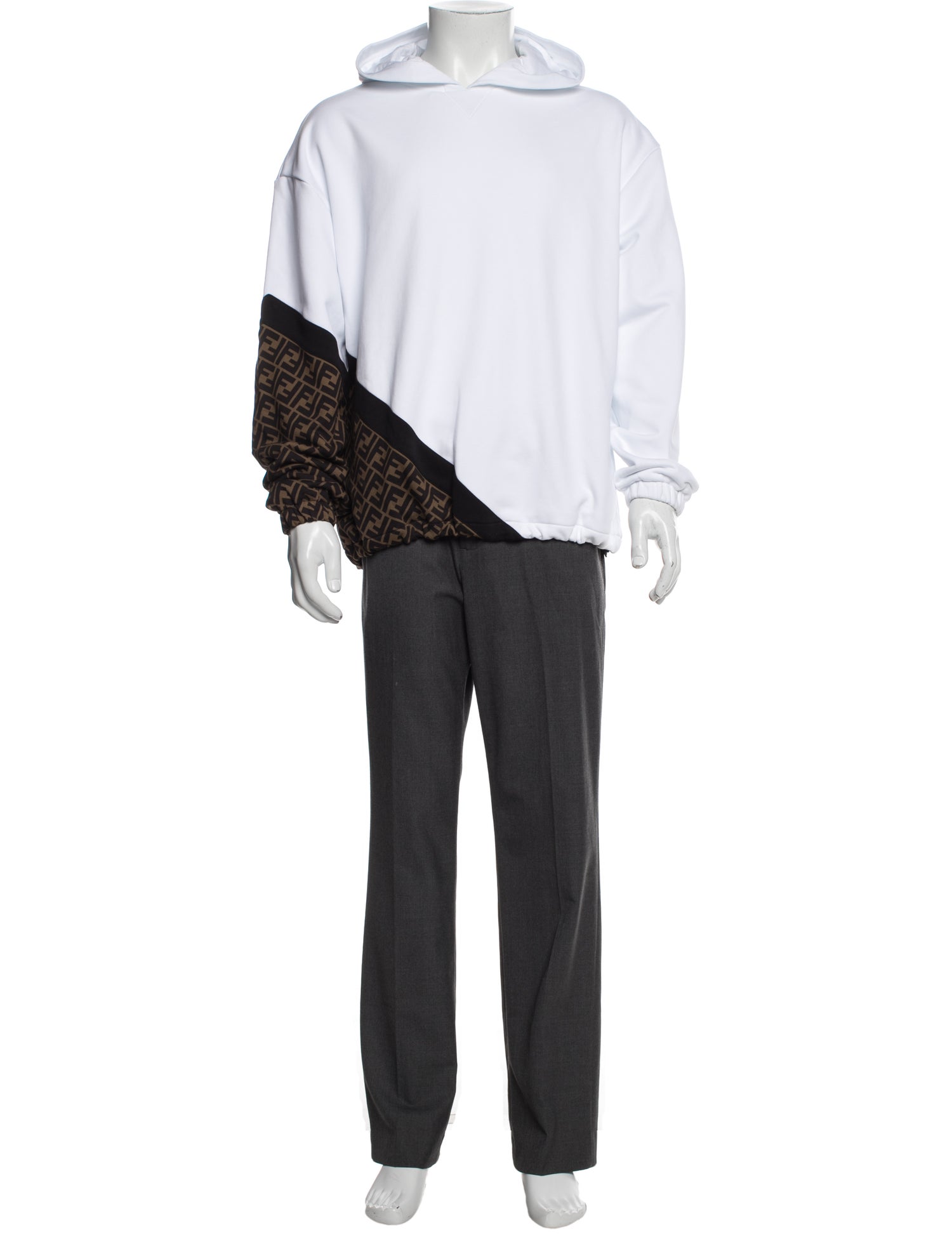 Fendi Colorblock Pattern Jacket