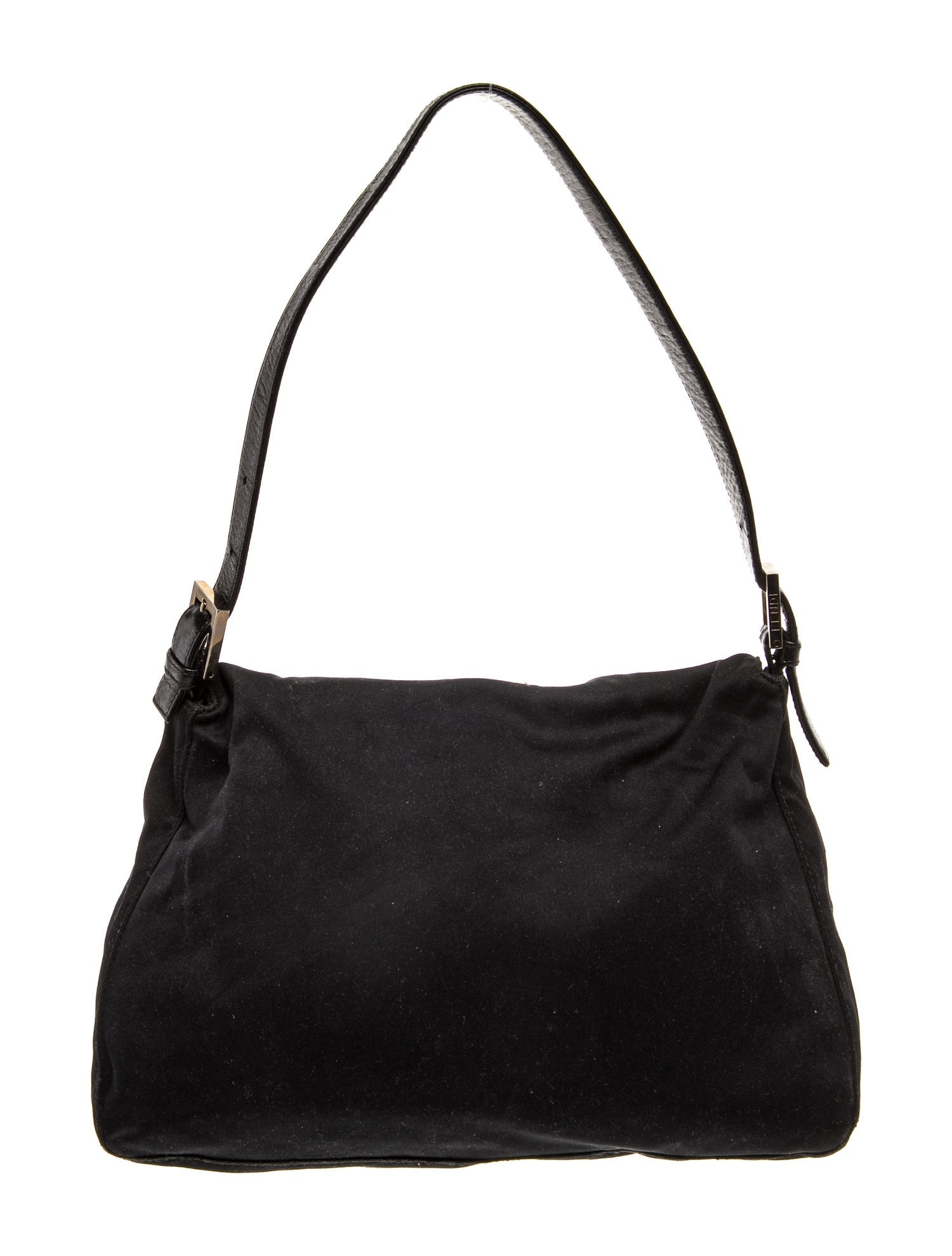 Fendi Zucca FF Neoprene Mama Vintage - Black Shoulder Bags