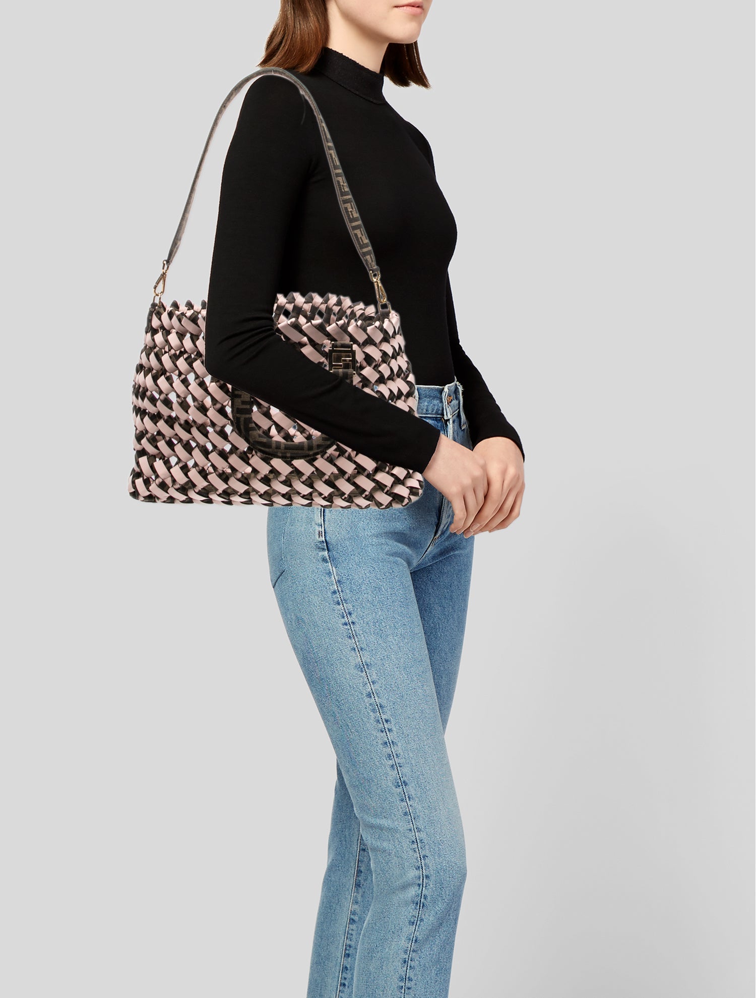 Fendi Leather Forever Tote