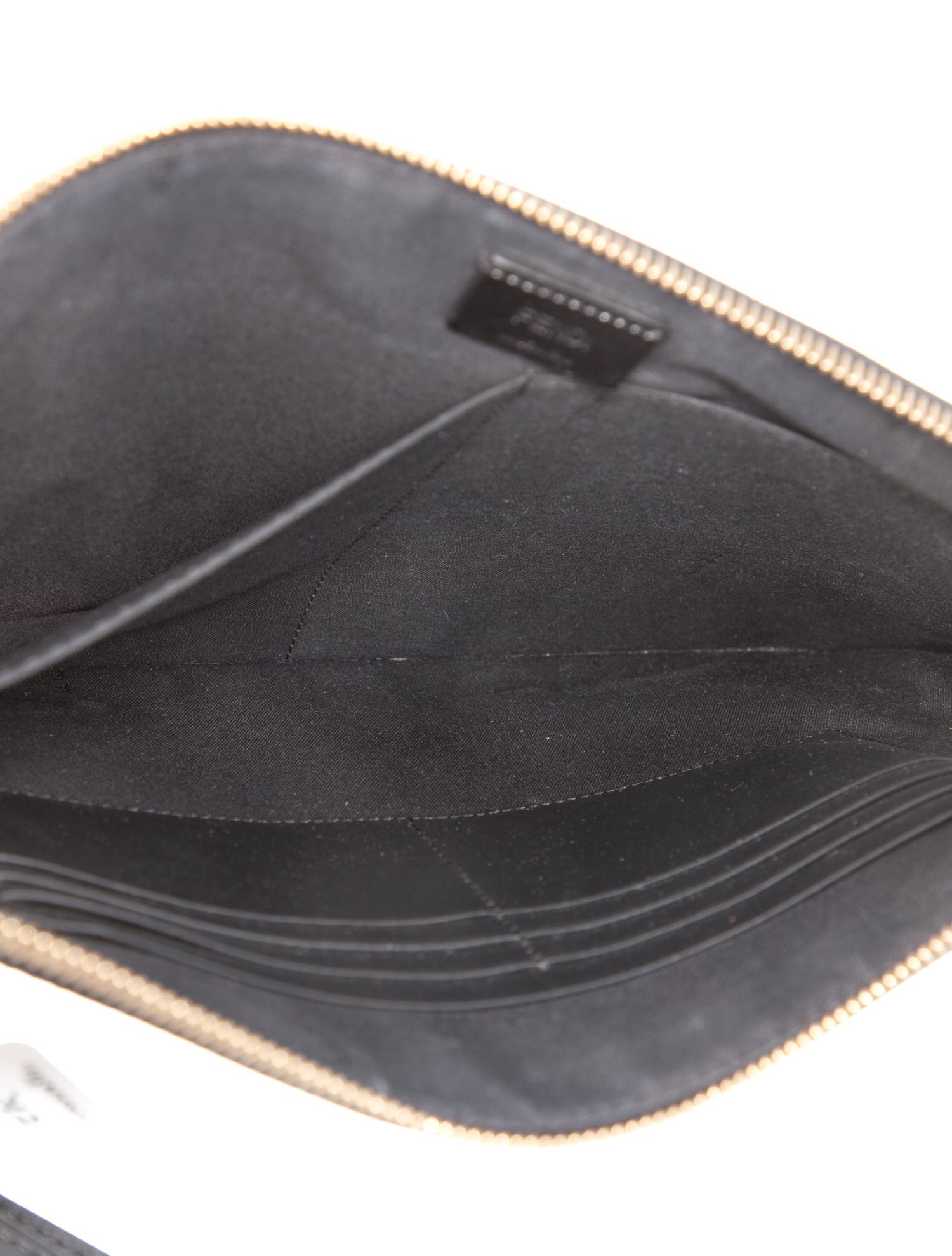 Fendi Monsters Monster Eye Pouch - Black Clutches, Handbags