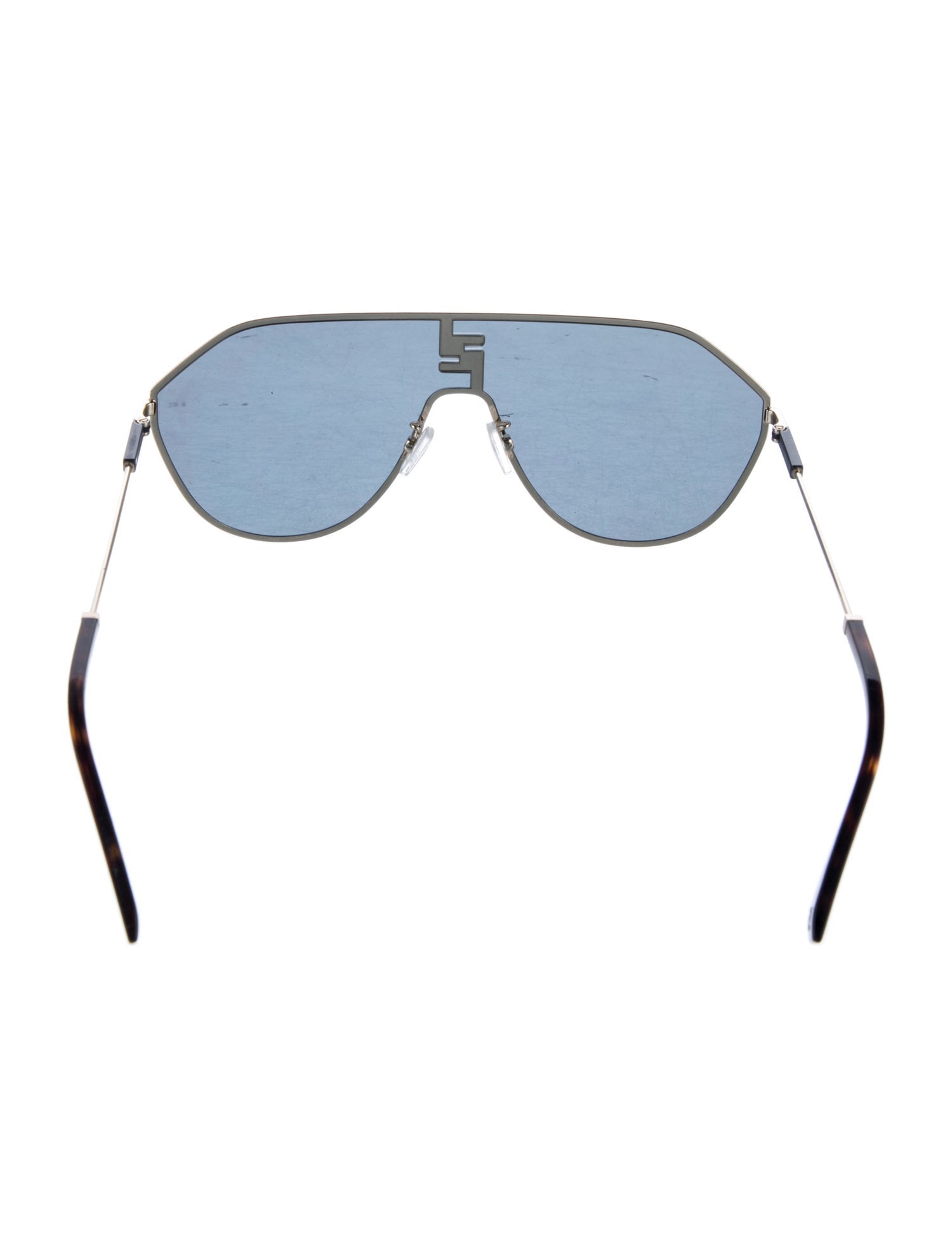 Fendi Shield Mirrored Sunglasses