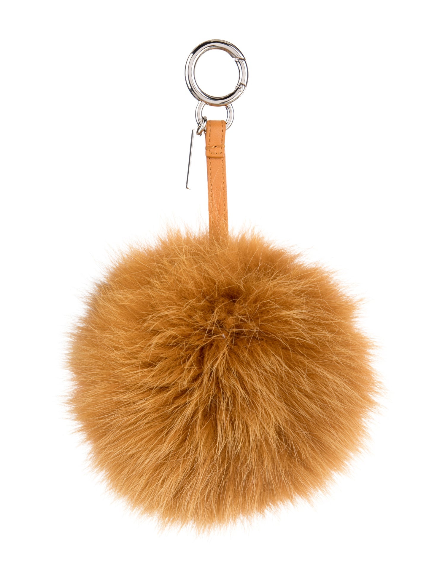 Fendi Fur Bag Charm Keychain