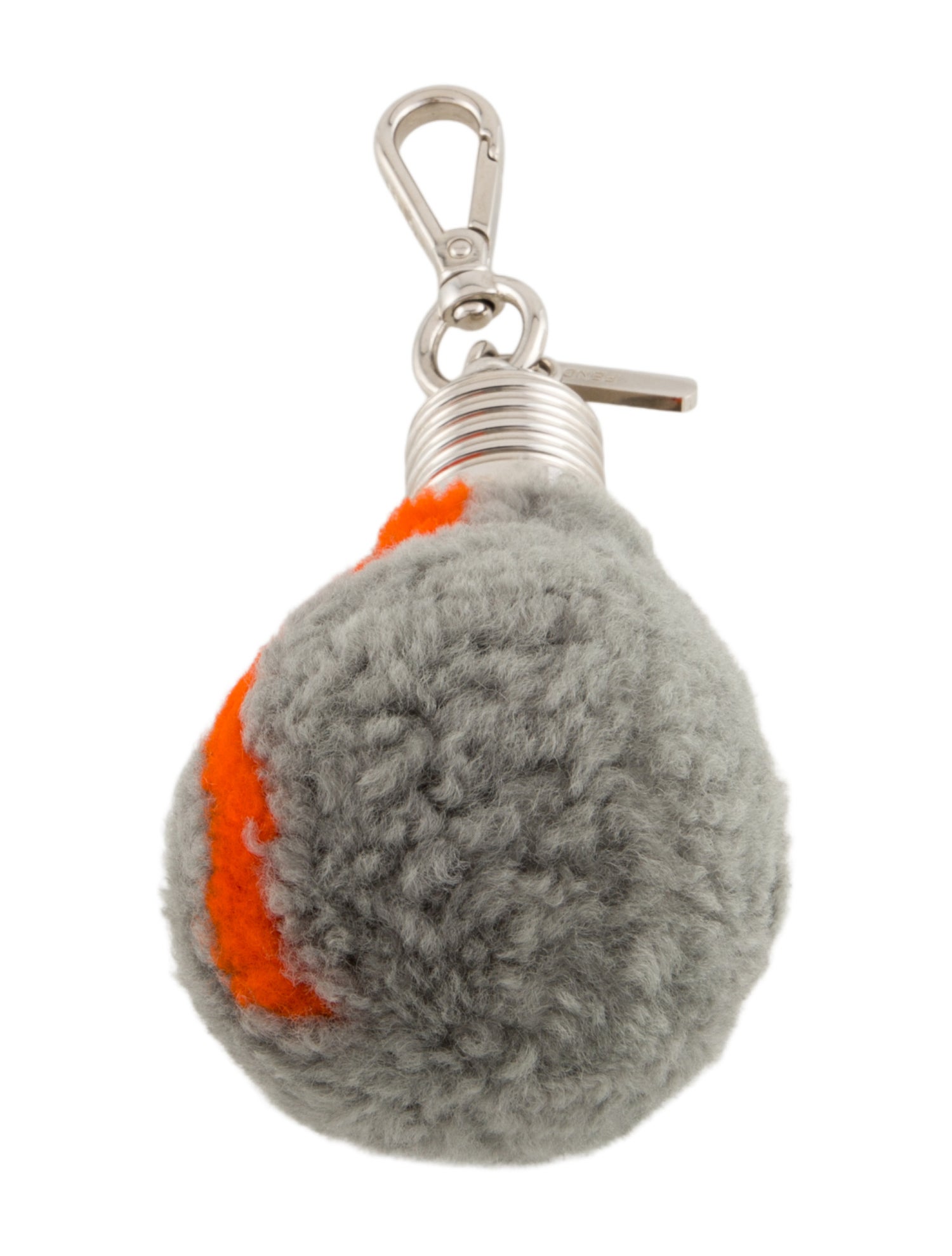 Fendi Lightbulb Keychain Charm