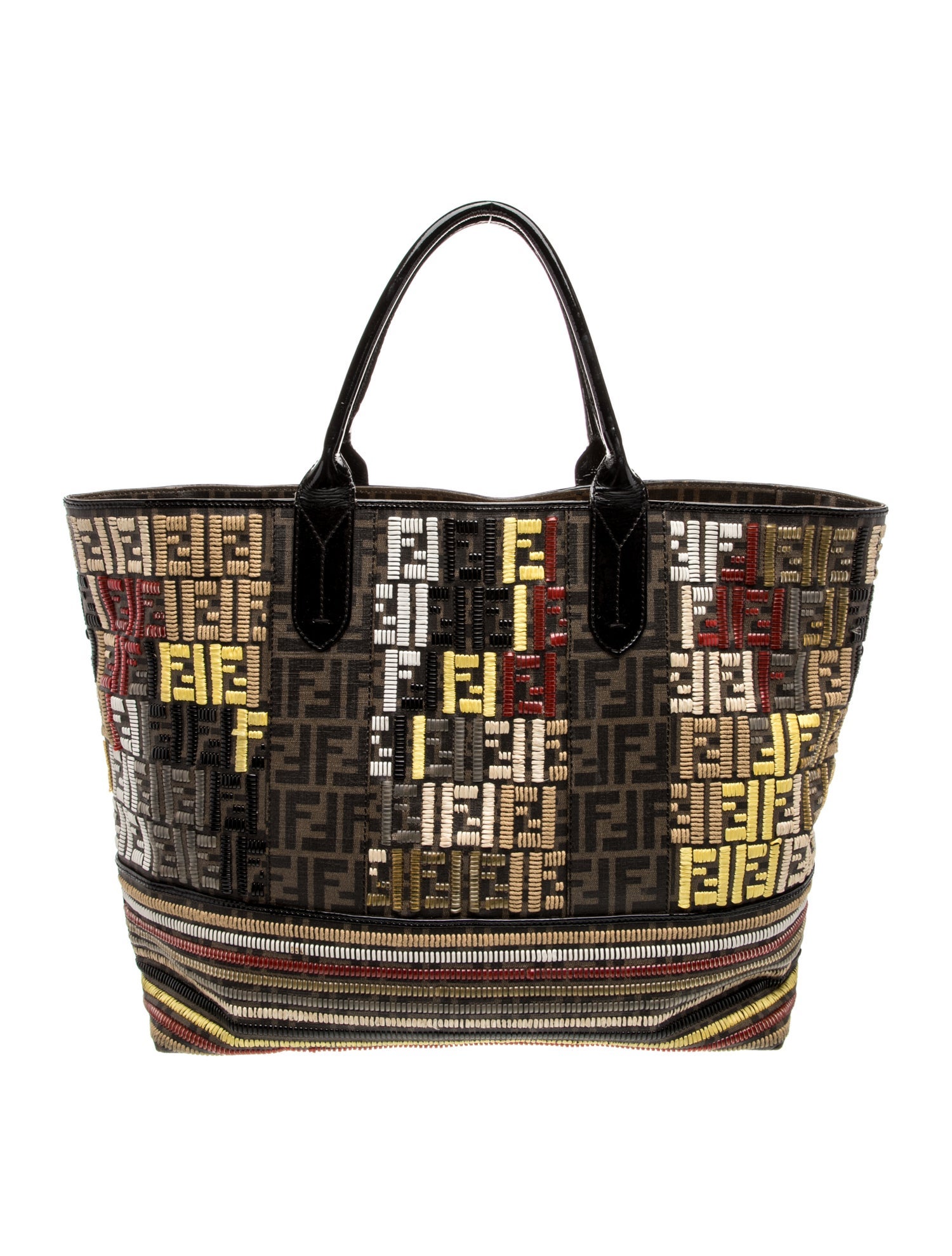 Fendi Zucca FF Tote Vintage