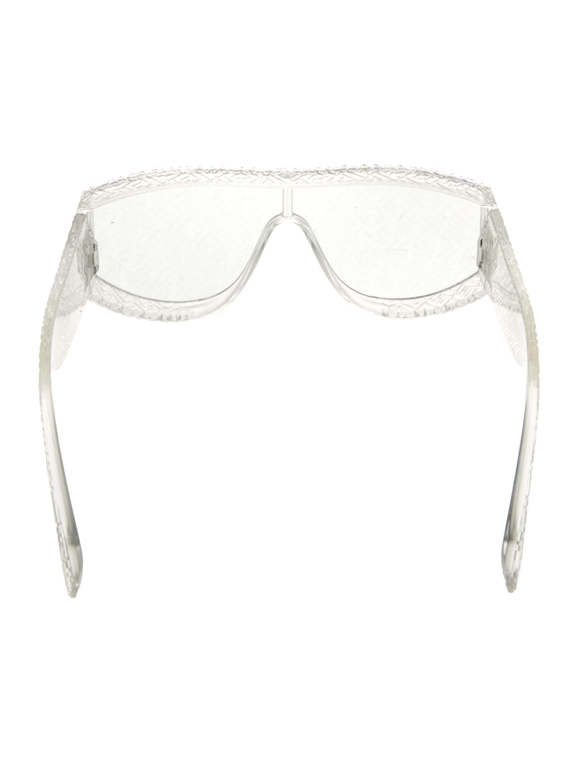 Kiko Kostadinov Clarissa Shield Sunglasses - Green Sunglasses