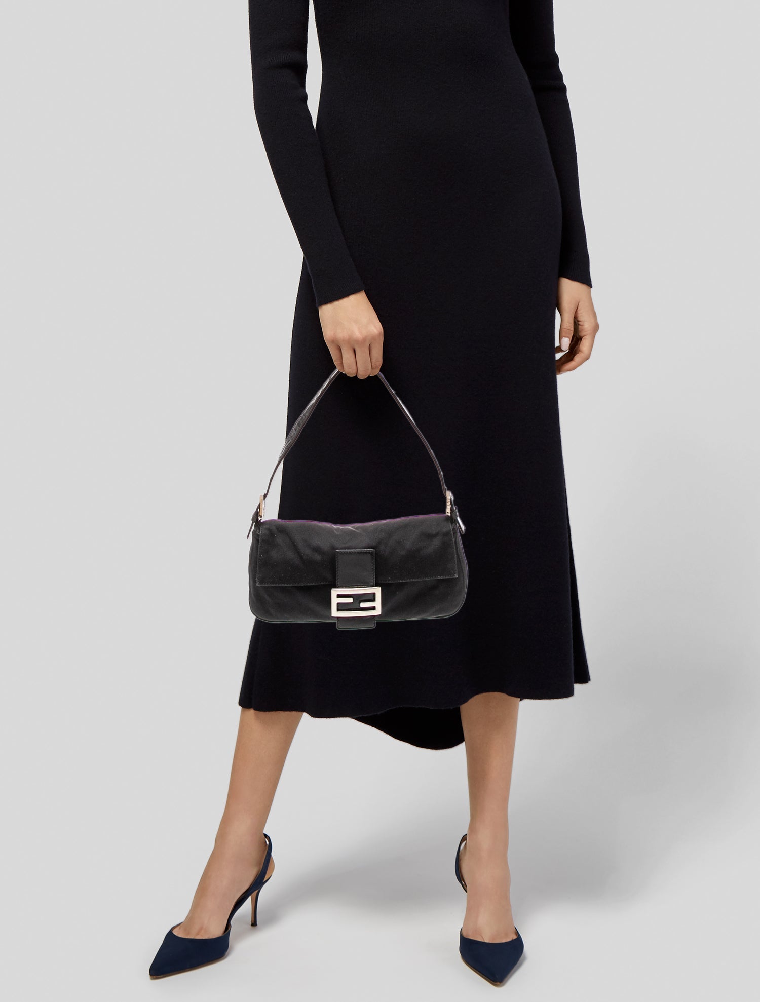 Fendi Neoprene Baguette Vintage
