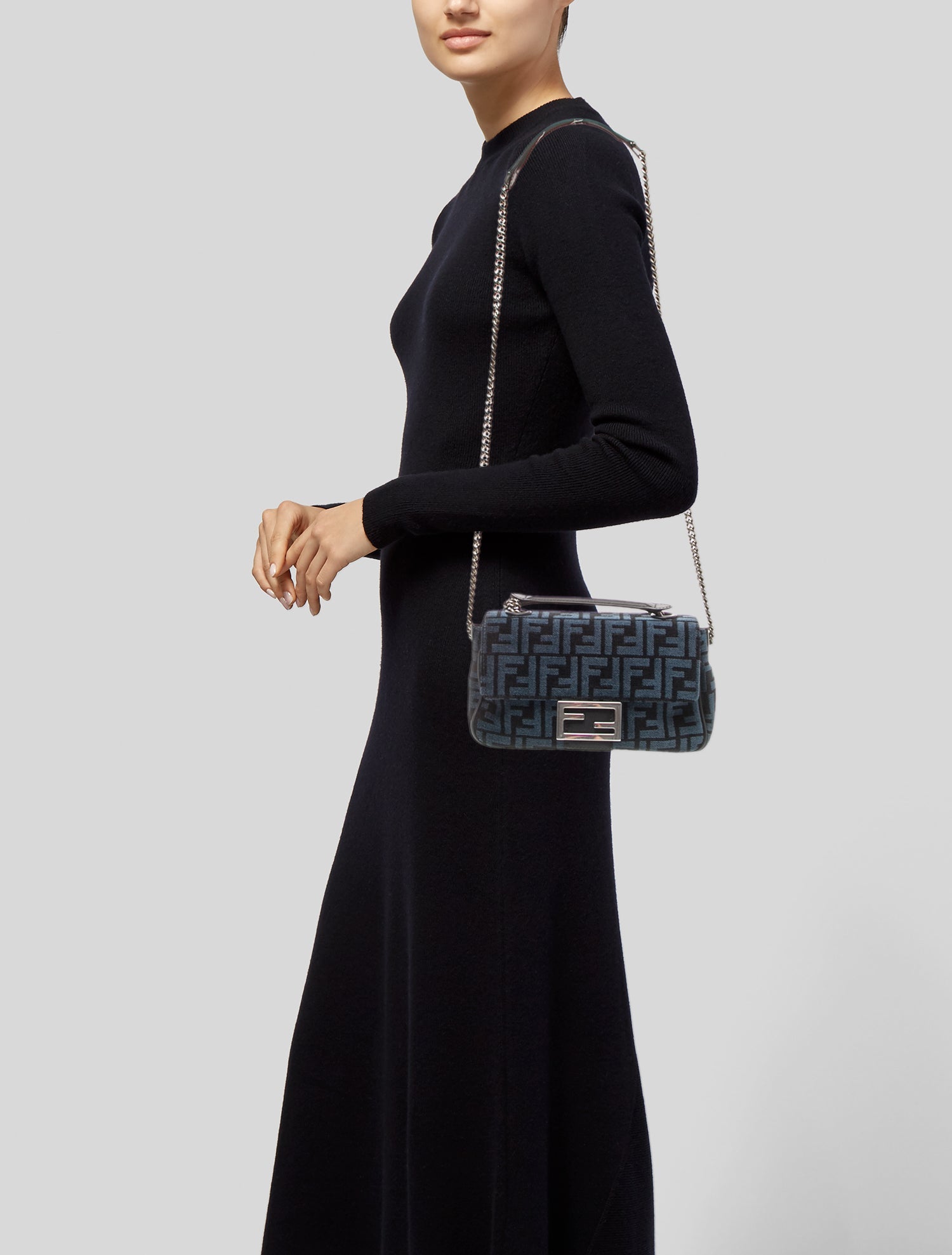 Fendi Zucca FF Baguette