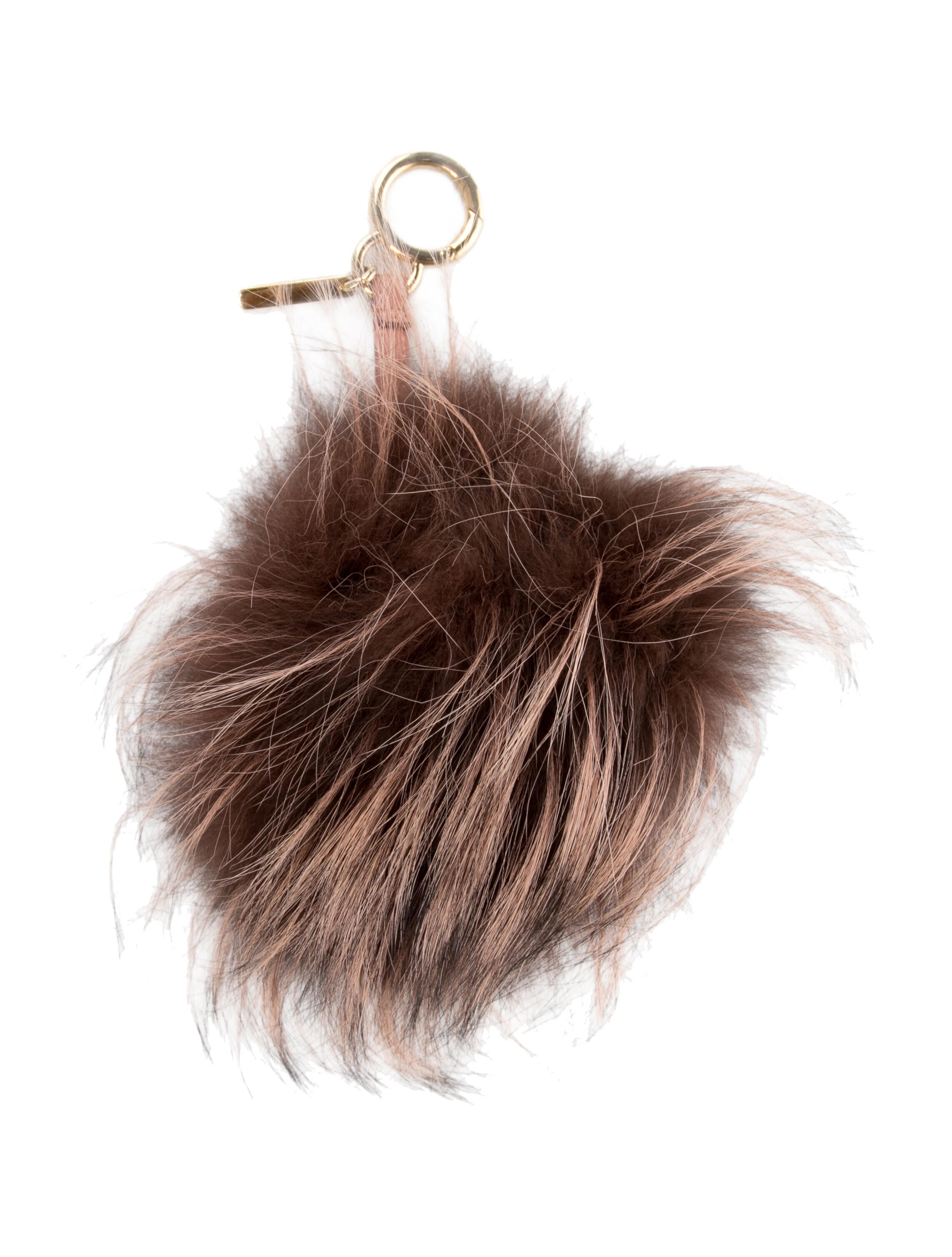 Fendi Mink Fur Fendirumi Bug-Kun Monster Bag Charm.