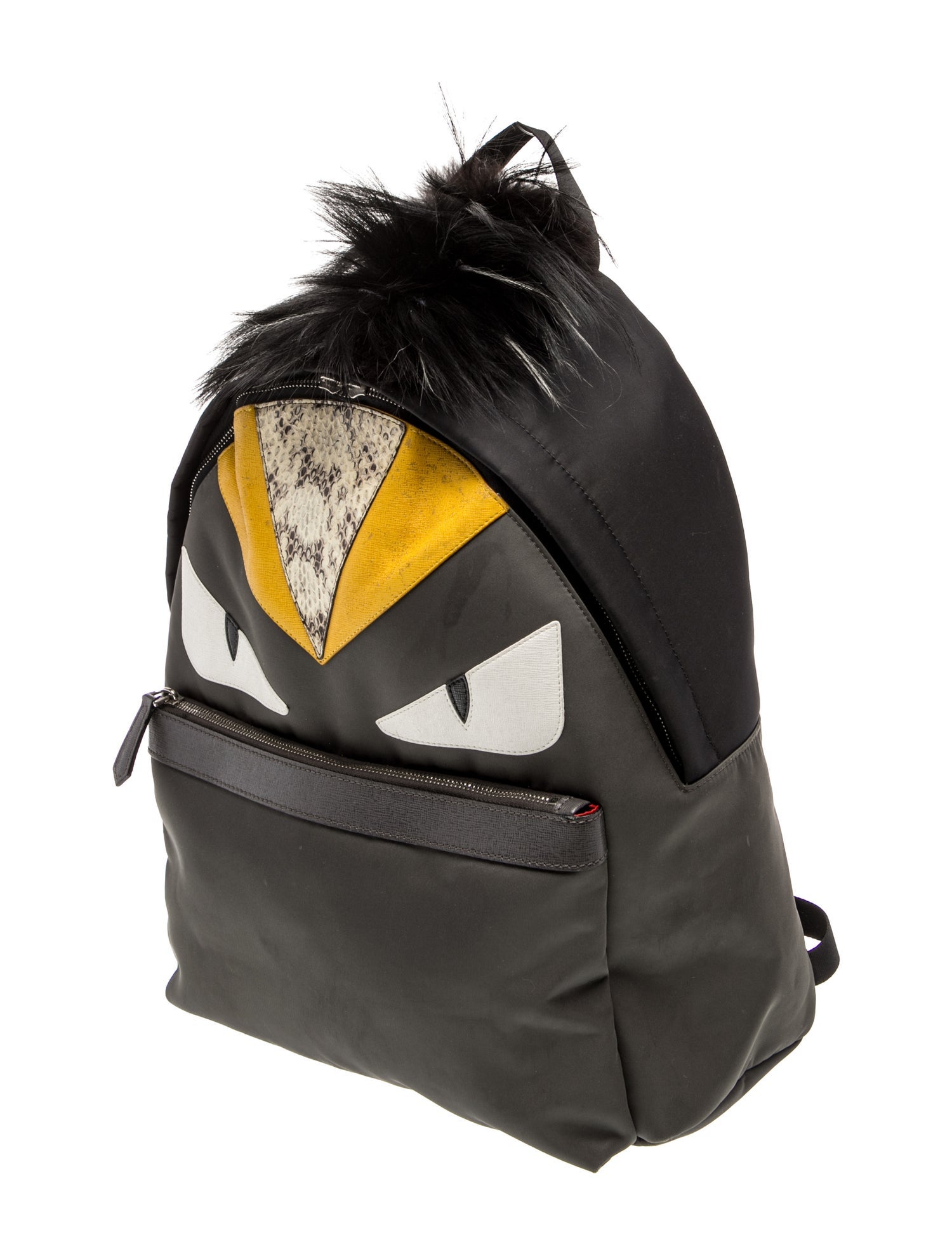 FENDI バッグ モンスター リュック バックパック Fendi Monsters Backpack - Grey Backpacks, Handbags - FEN437696