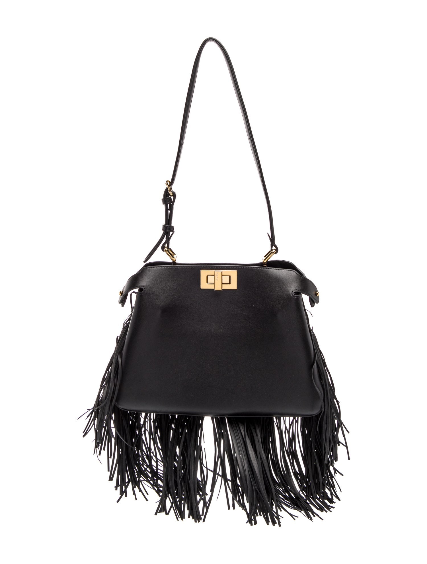 Fendi Leather Peekaboo Small 2025