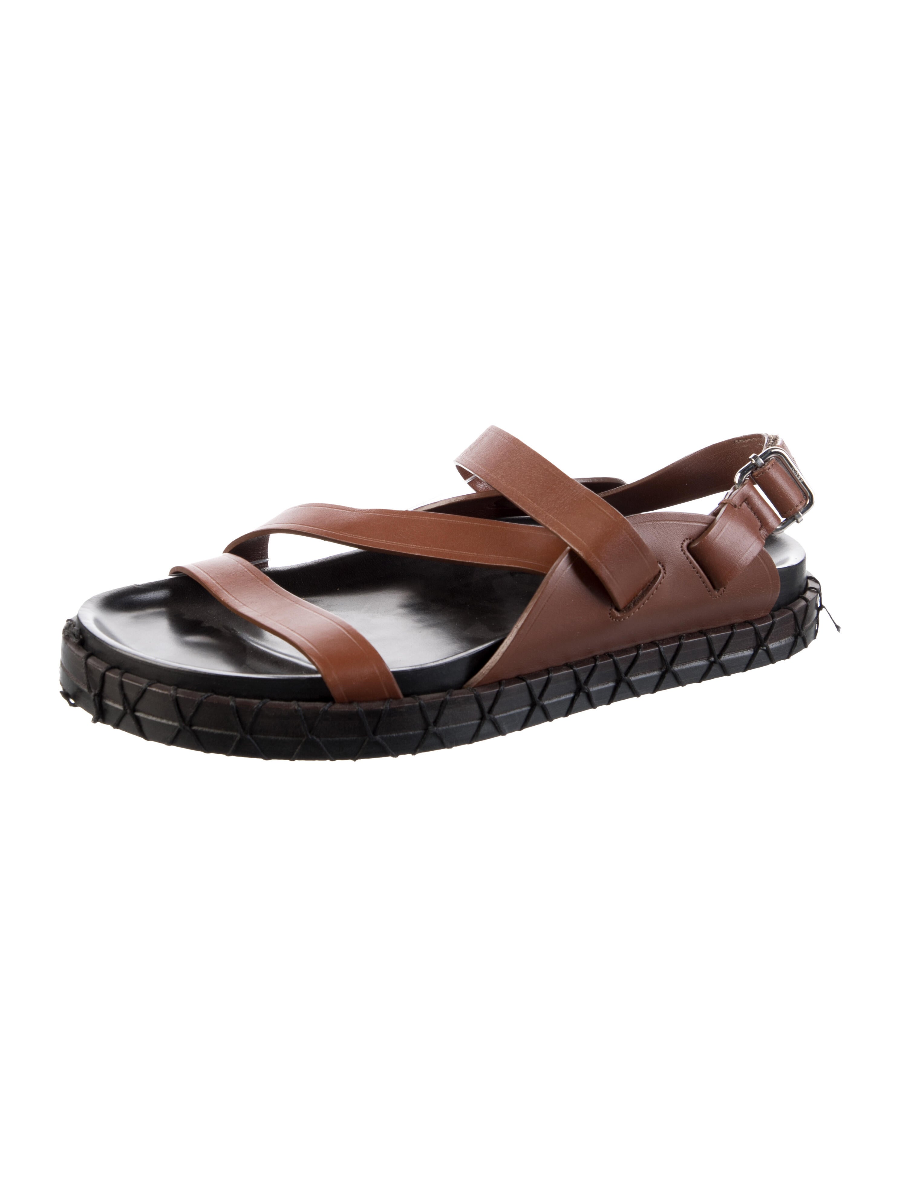 Fendi Leather Sandals