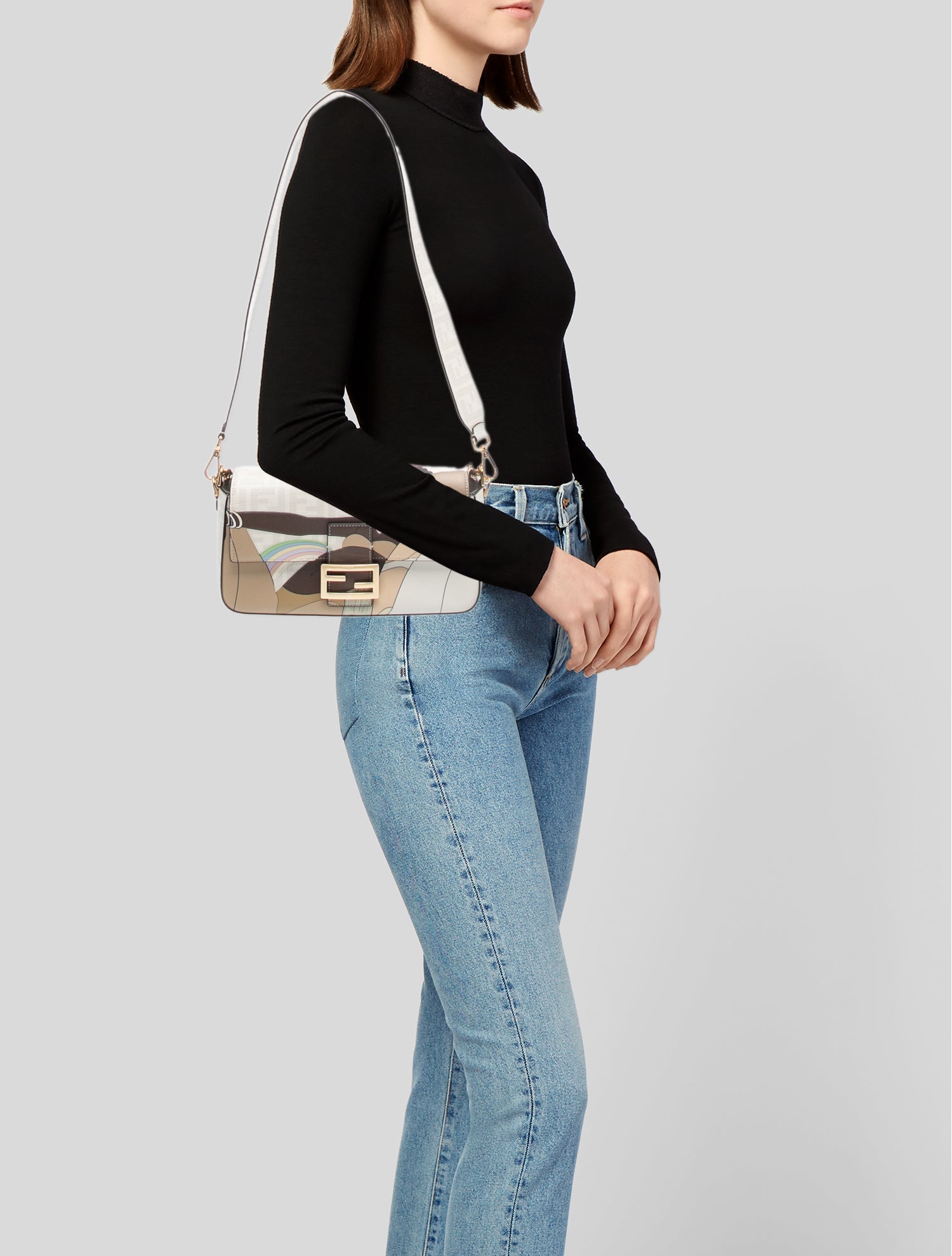 Fendi Zucca FF Baguette