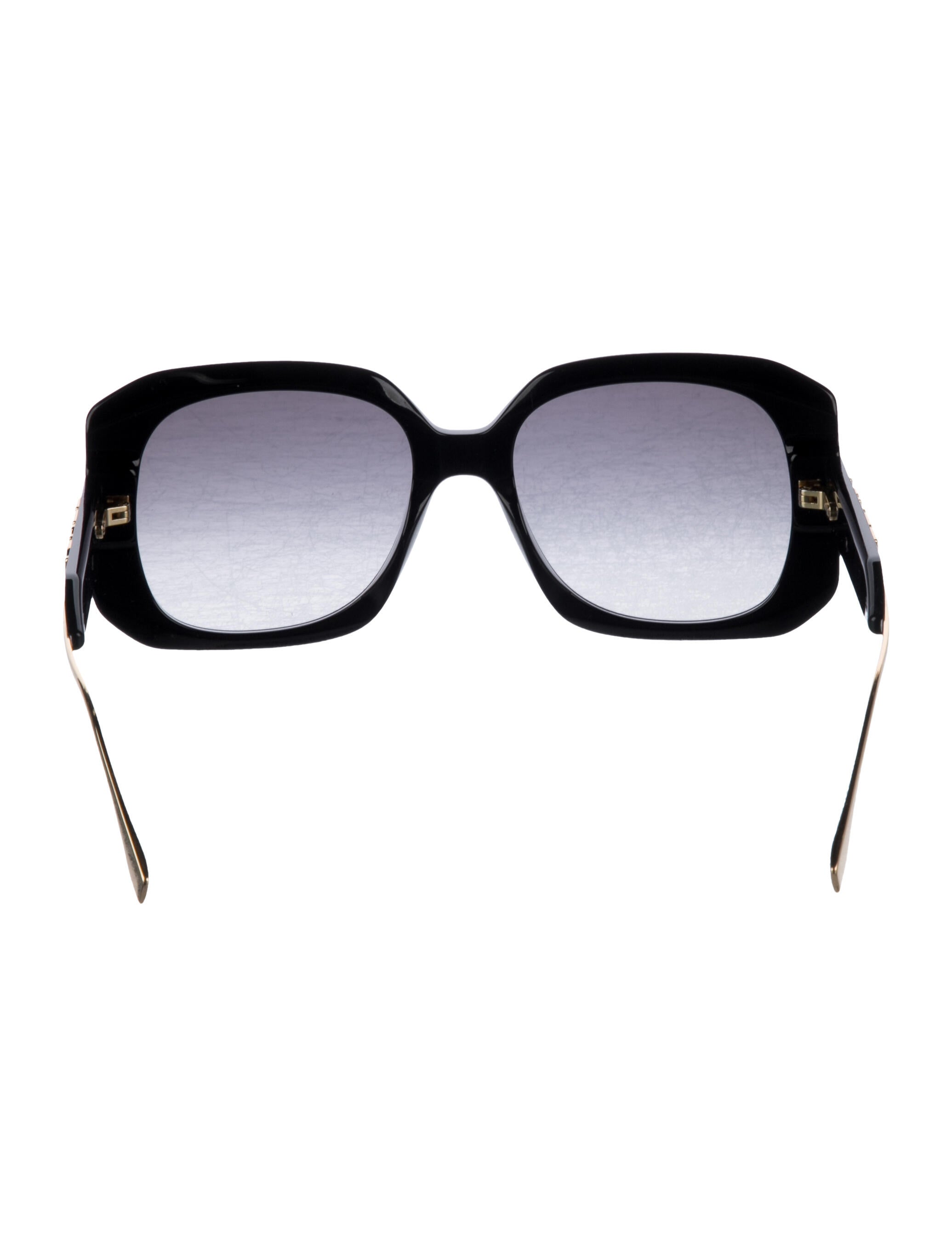 Fendi Oversize Gradient Sunglasses