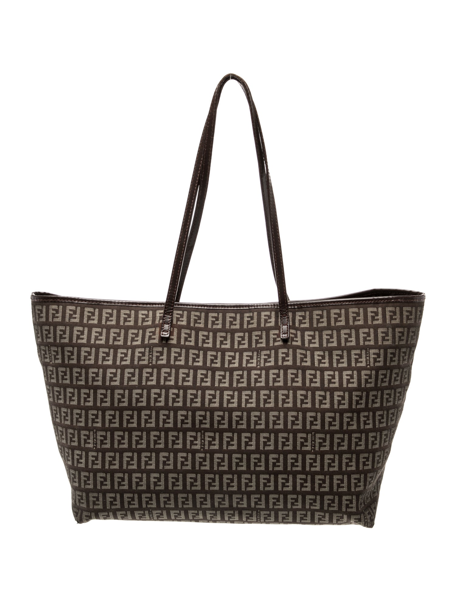 Fendi Canvas Roll Tote