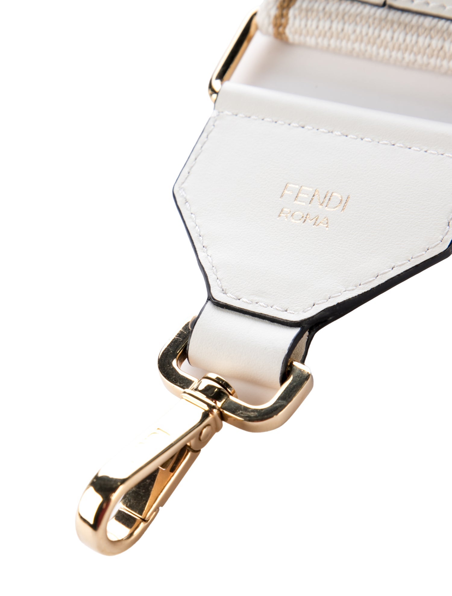 Fendi Cannete Ribbon Adjustable Strap