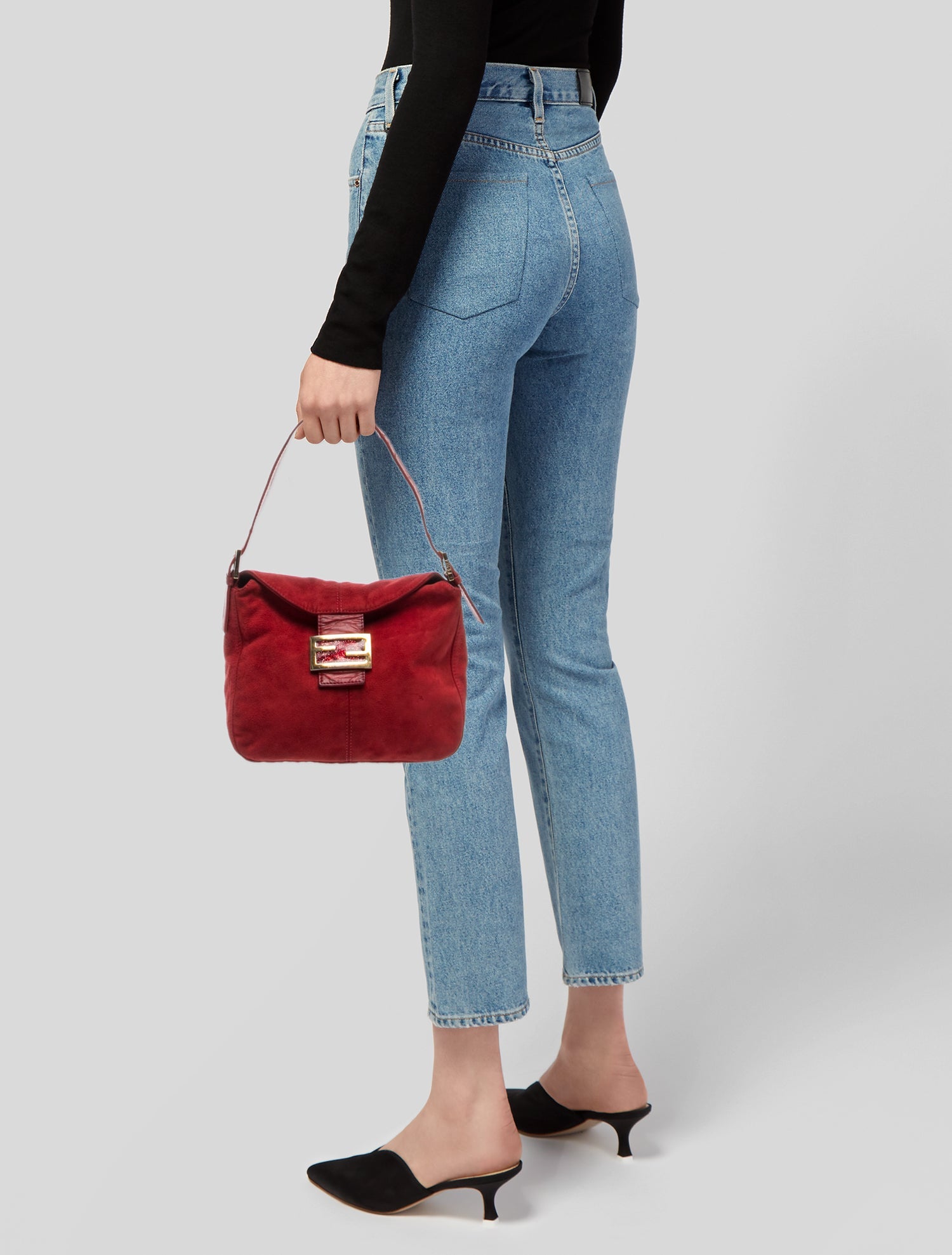 Fendi Zucchino FF Baguette