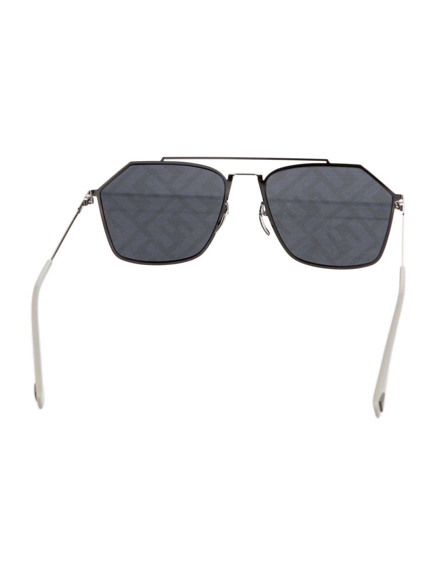 Fendi Square Mirrored Sunglasses
