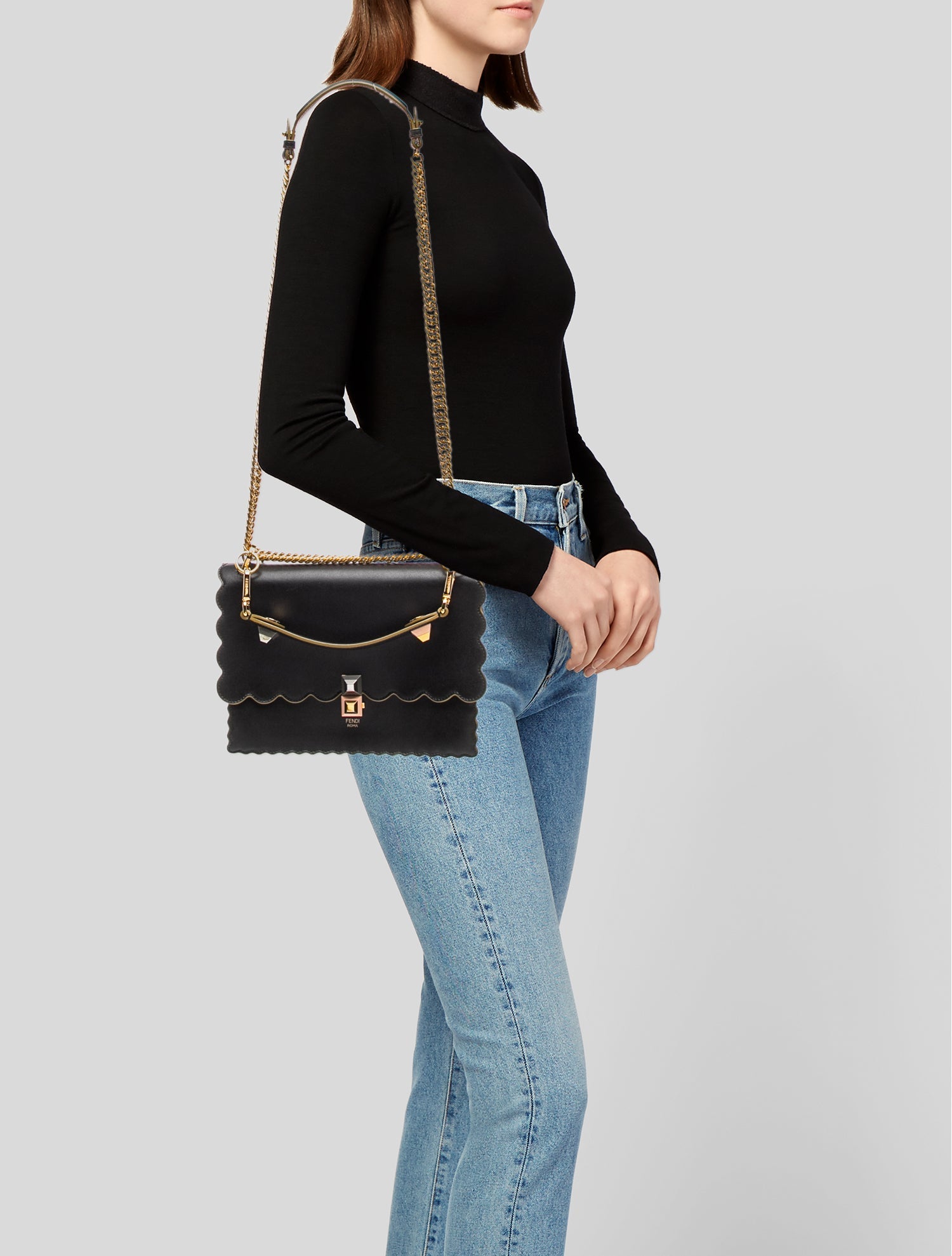Chanel Classic Medium Tweed Double Flap Bag - Pink Shoulder Bags