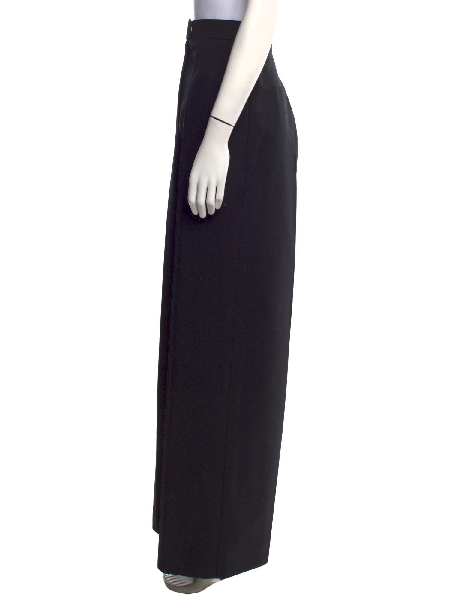 Fendi High Waist Palazzo Wide Leg Pants
