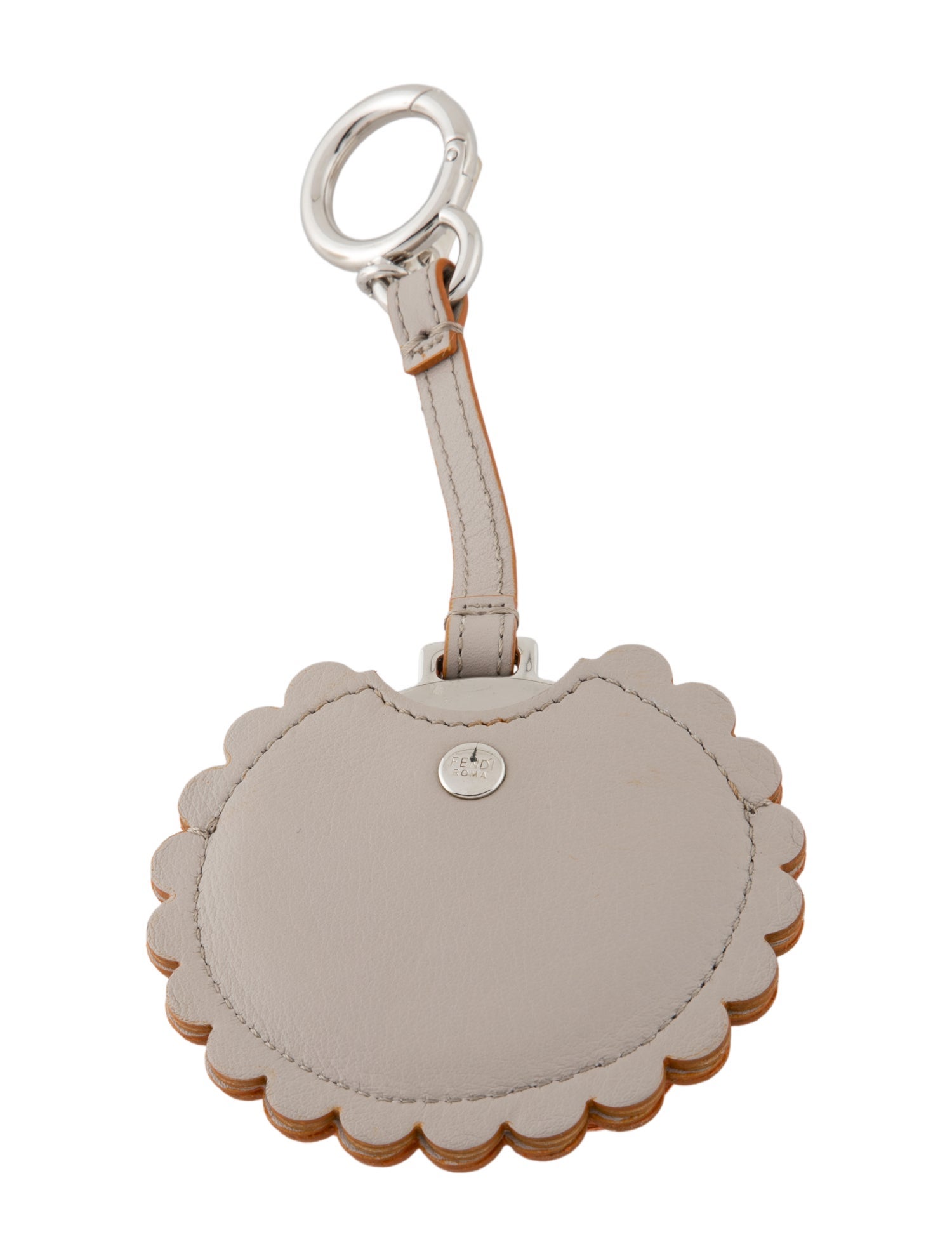 Fendi Leather Flower Bag Charm